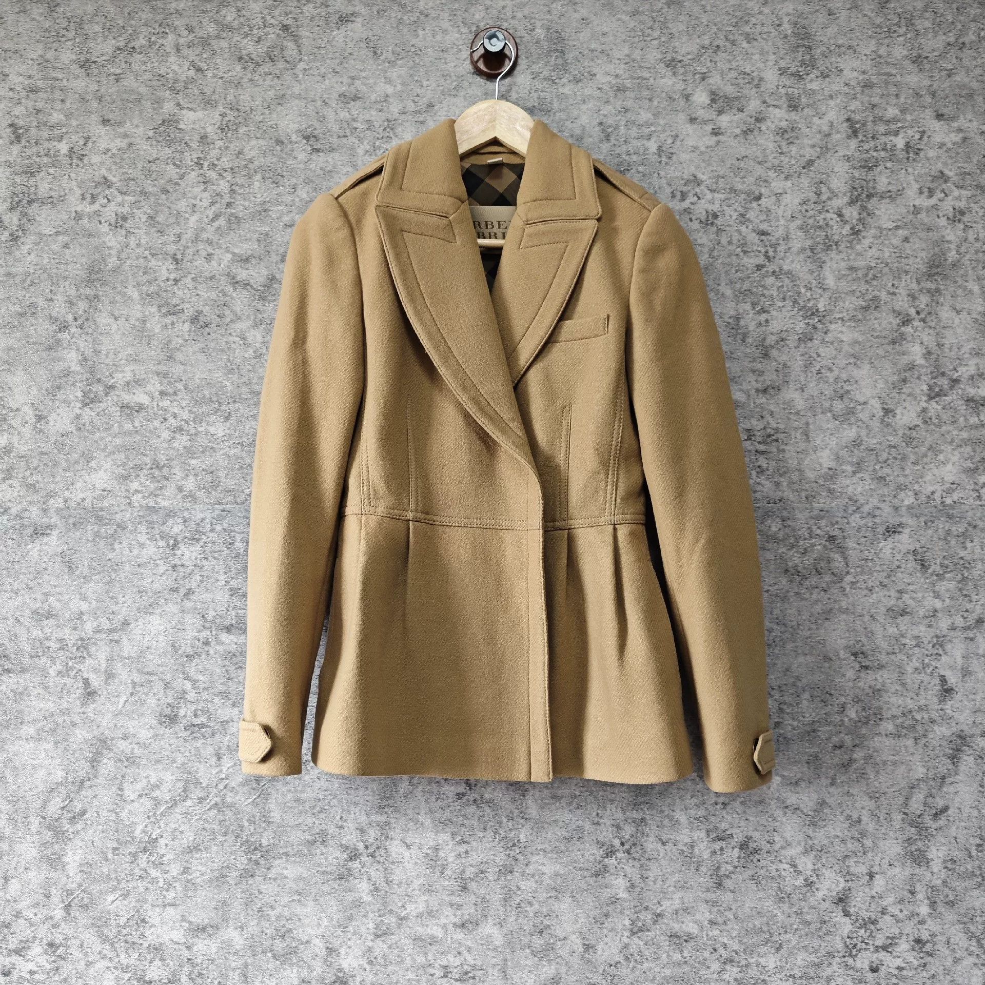 Burberry Burberry Wool Cropped Coat it_34 Women Size XXS / US 00 / IT 34 - 1 Thumbnail
