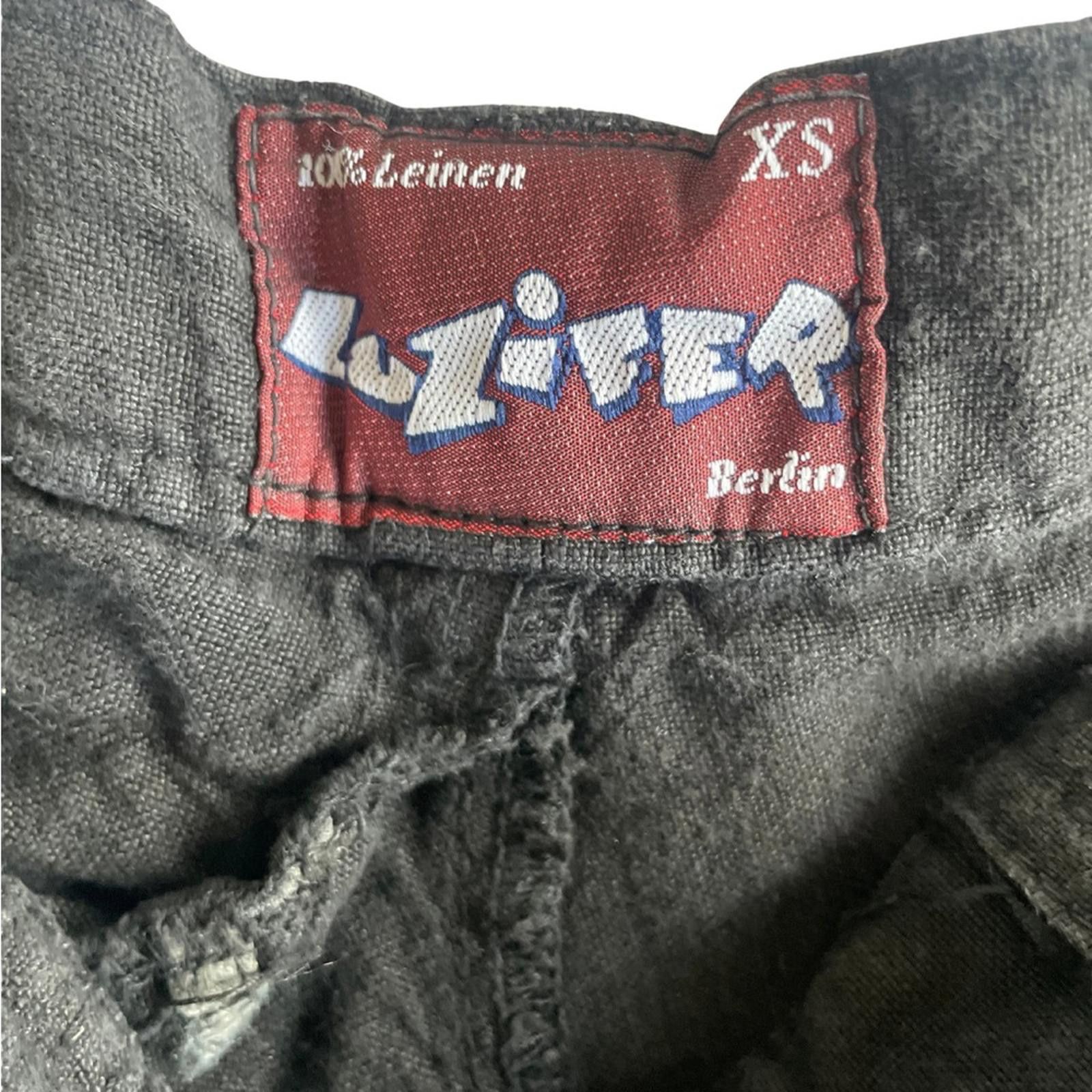 Other Luzifer Berlin Aladin Pants – Linen Drop-Crotch Trousers Size 34R - 5 Thumbnail