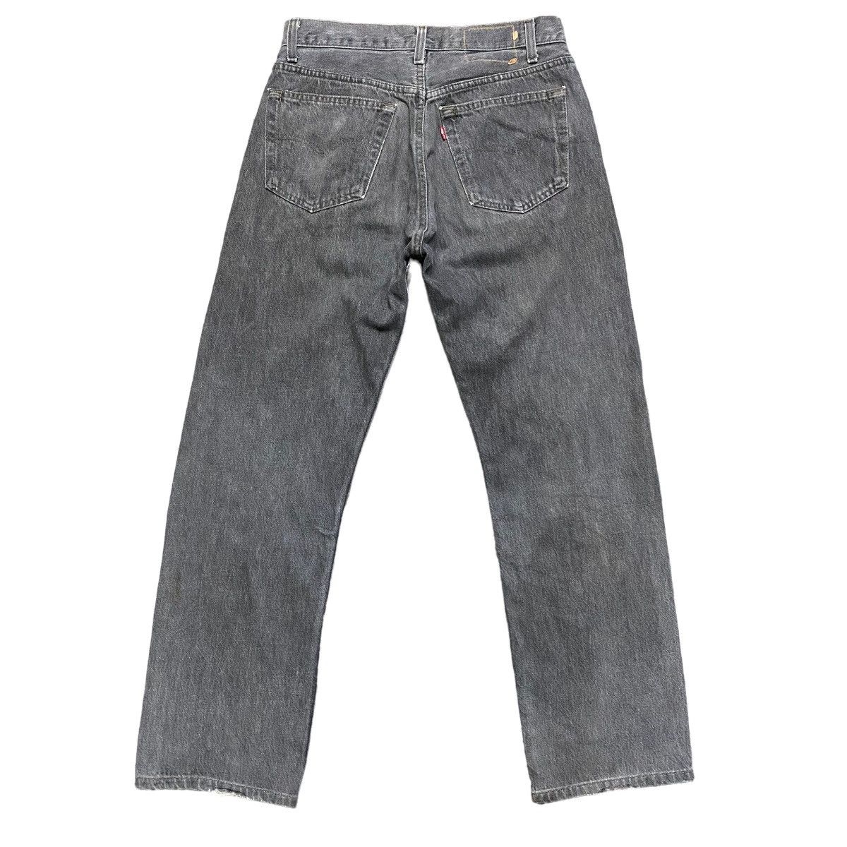 Levi's Vintage 80s Levis 501 Faded Black Jeans Size US 30 / EU 46 - 2 Thumbnail