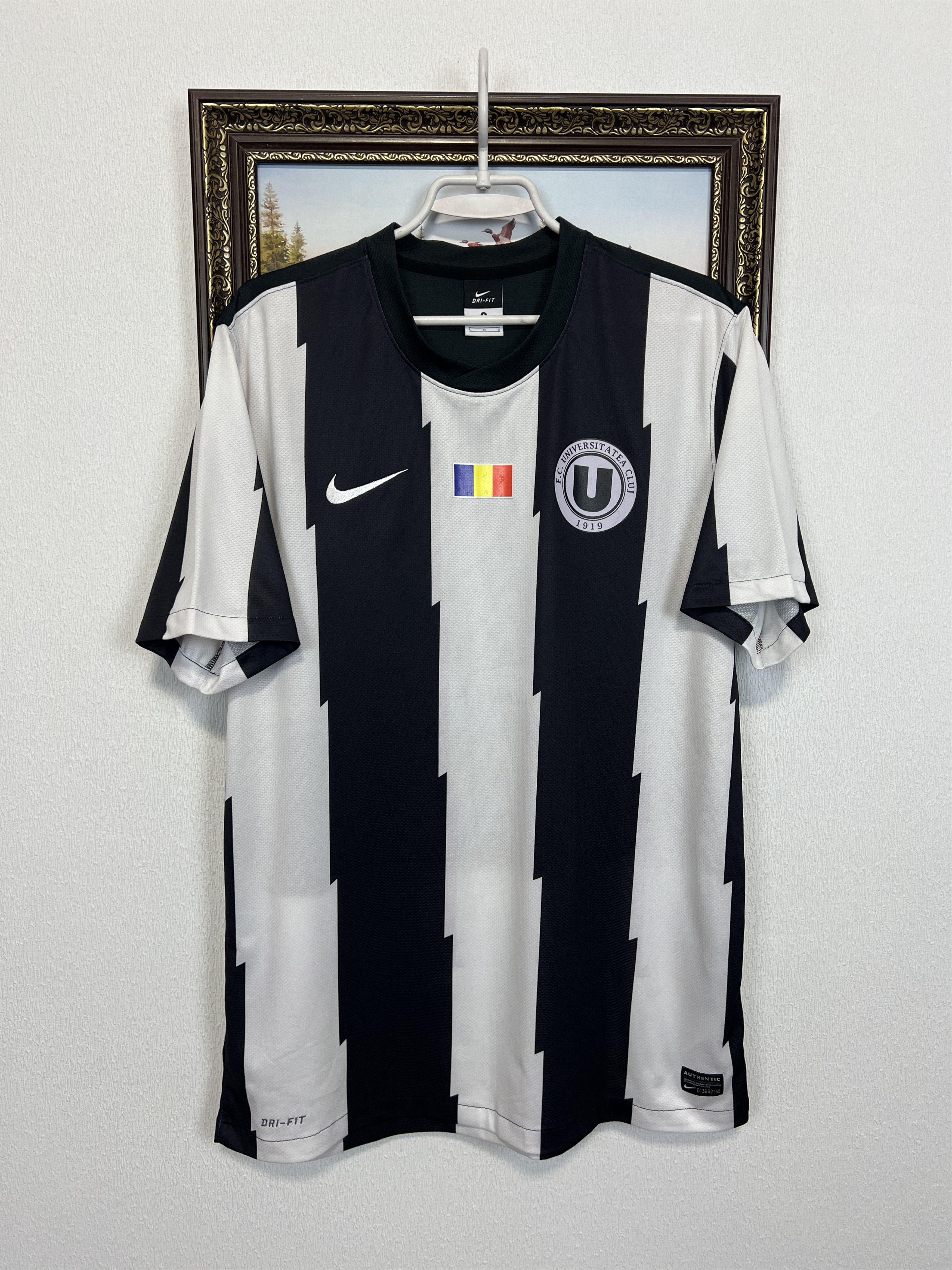 Nike Universitatea Cluj 2013 Home Football Soccer Jersey Trikot Size US L / EU 52-54 / 3 - 1 Thumbnail
