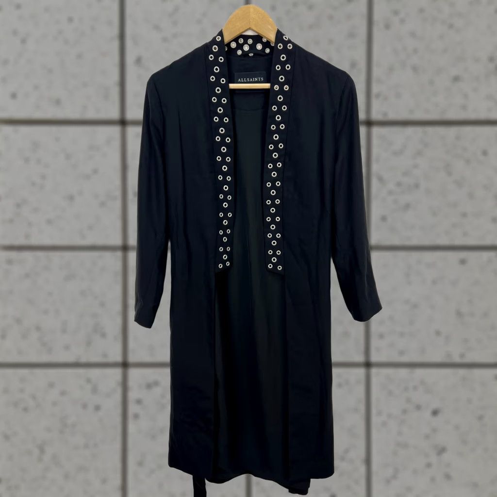 Allsaints AllSaints Kimono Womens XS Black Kady Open Front Women Size Size XS / US 0-2 / IT 36-38 - 1 Thumbnail