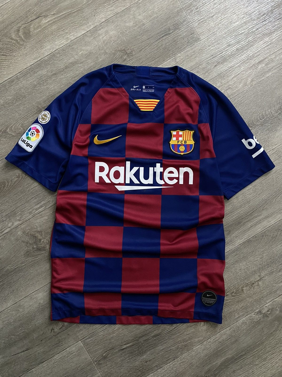 Nike 🫧Barcelona 19/20s Home Shirt Jersey Nike #10 Messi Size US S / EU 44-46 / 1 - 2 Thumbnail