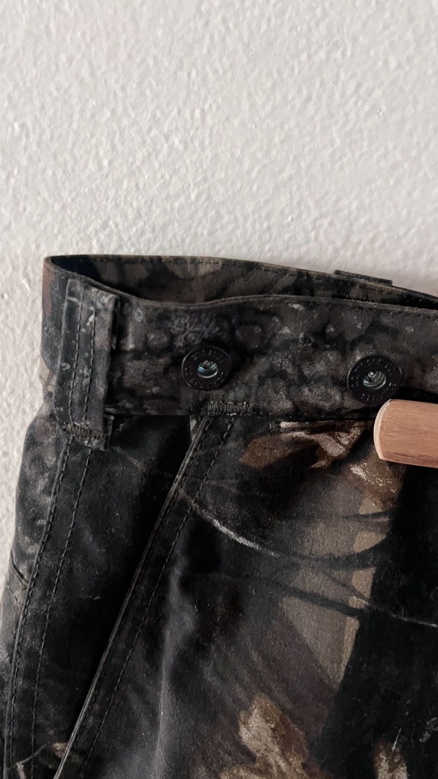 Filson Camo waxed denim cargo pants XXL Size US 42 / EU 58 - 4 Thumbnail