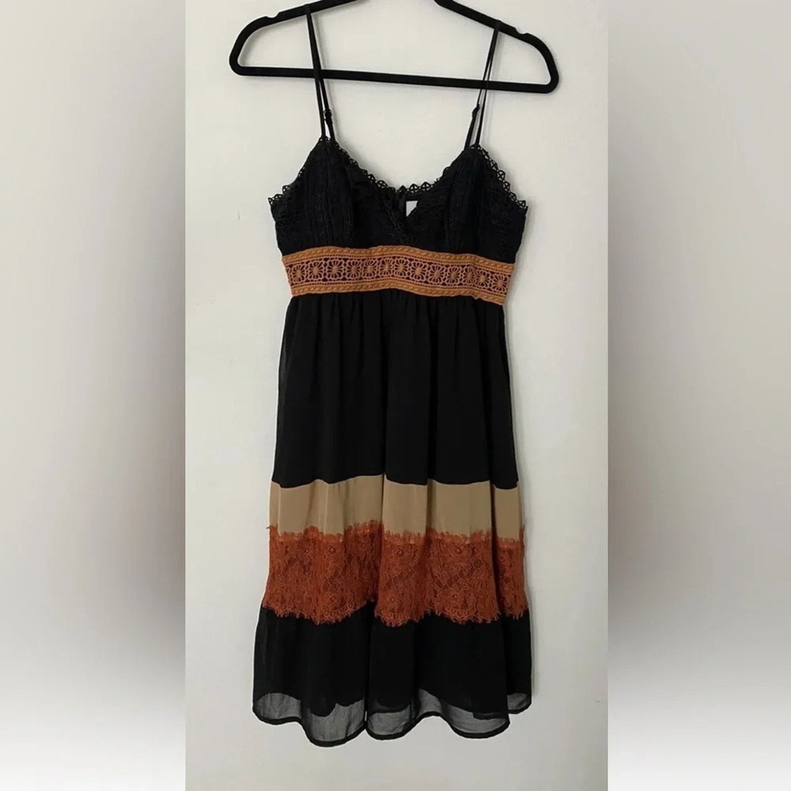 Anthropologie Anthropologie HD in Paris tiered spaghetti strap dress, XS Size XS / US 0-2 / IT 36-38 - 1 Thumbnail