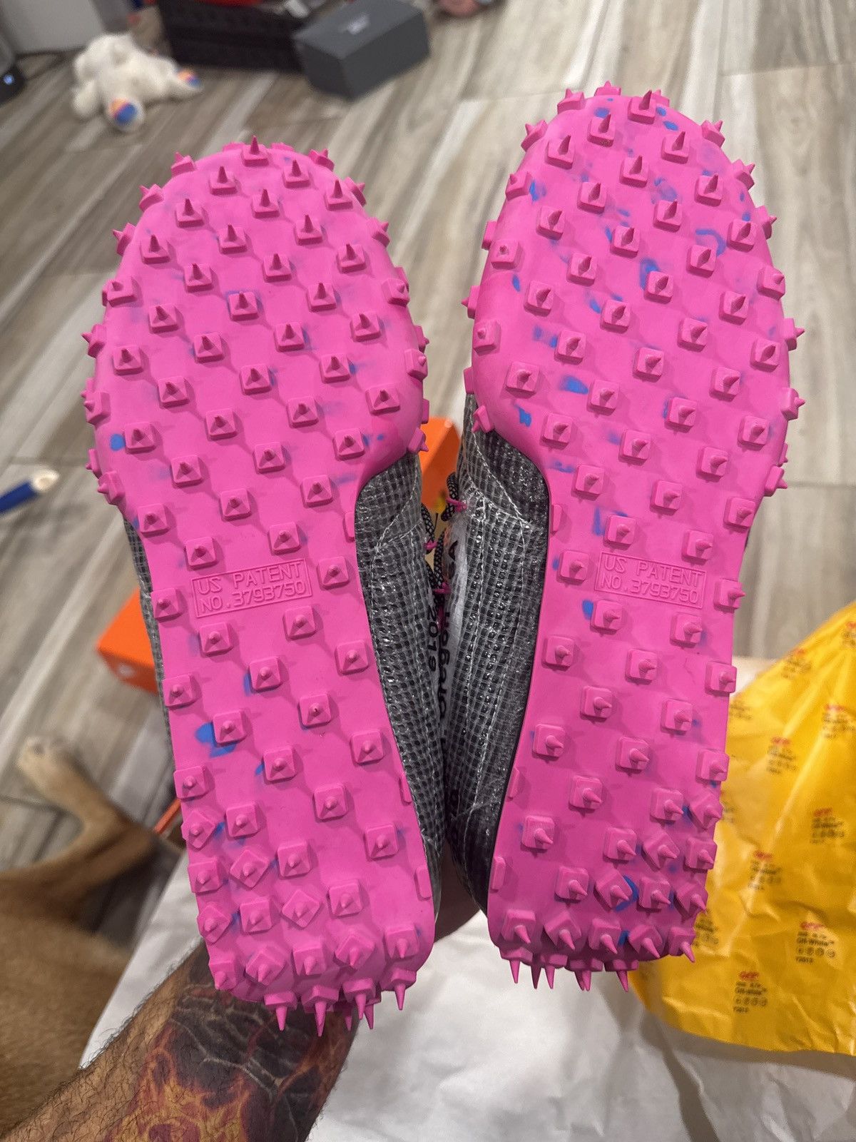 Nike × Virgil Abloh off white nike waffle racer Size US 11.5 / EU 44-45 - 3 Thumbnail