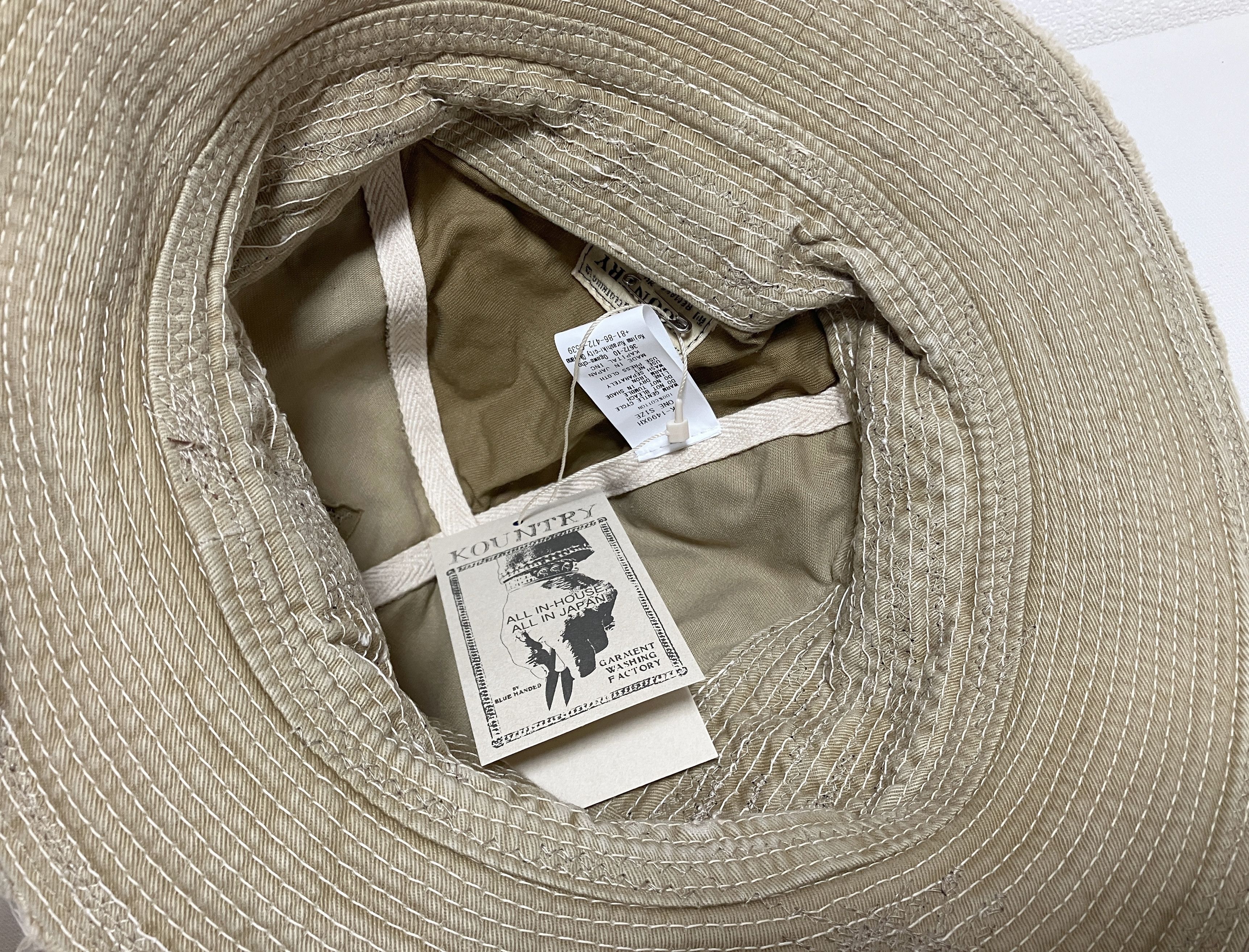 Kapital Kapital kountry chino old man and the sea crash remake hat Size ONE SIZE - 5 Thumbnail