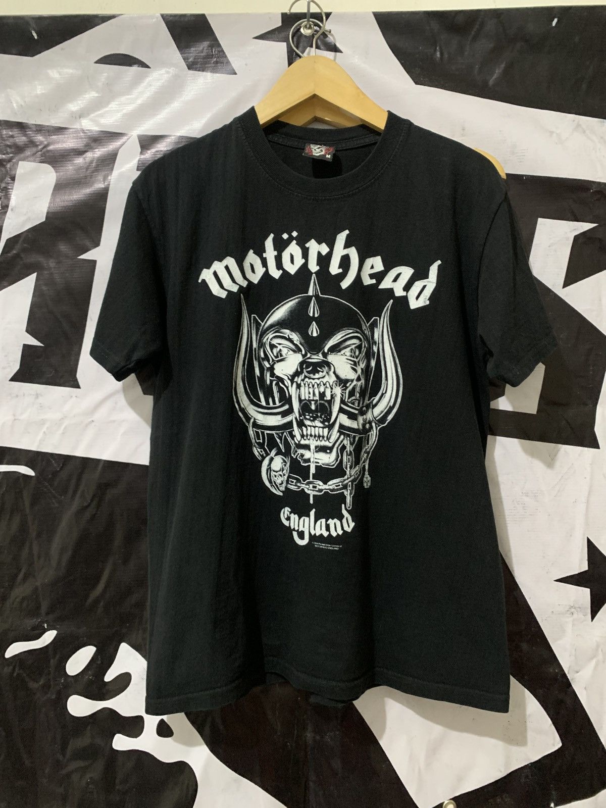 Band Tees Motorhead England Size US M / EU 48-50 / 2 - 1 Thumbnail