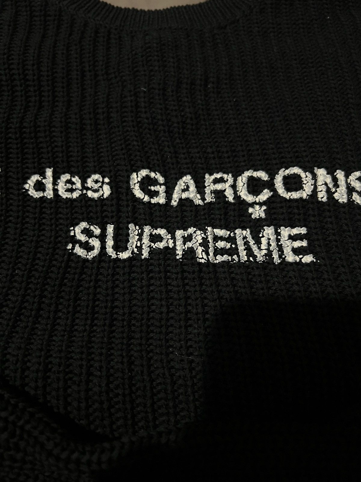 Supreme Supreme Comme des Garcons SHIRT Sweater | Grailed