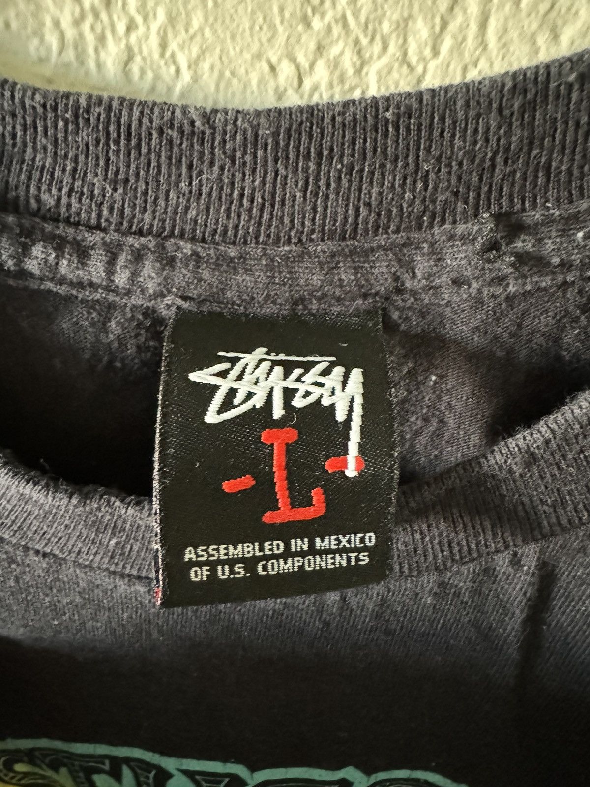Stussy Stussy tee - black large Size US L / EU 52-54 / 3 - 3 Thumbnail