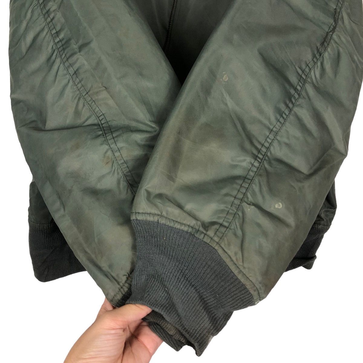 Japanese Brand 🔥Vtg Reversible Bomber Jacket Military Design Issey Miyake Size US M / EU 48-50 / 2 - 13 Thumbnail
