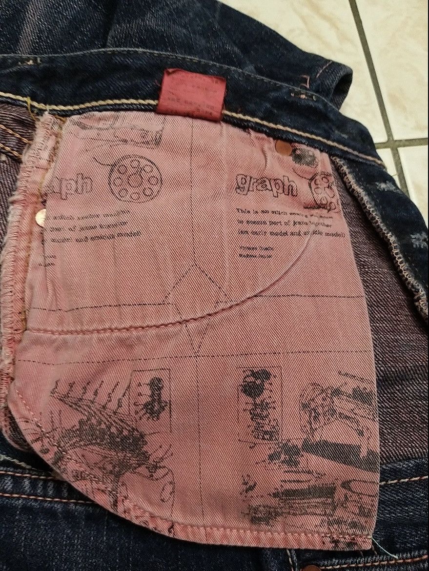 Japanese Brand GRAPH ZERO +/- MISUZU SELVEDGE 16OZ KOJIMA JAPAN JEANS Size US 30 / EU 46 - 15 Thumbnail