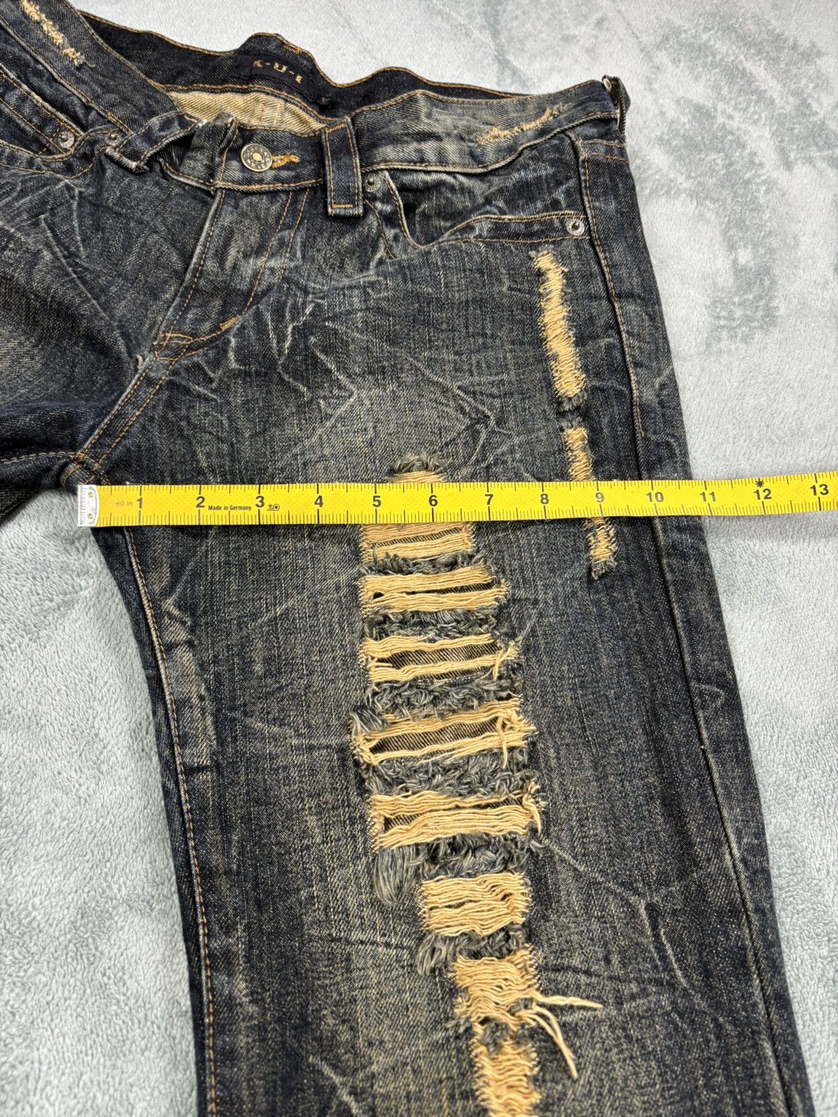 14th Addiction K.U.I Distressed Denim. S0384 Size US 32 / EU 48 - 13 Thumbnail