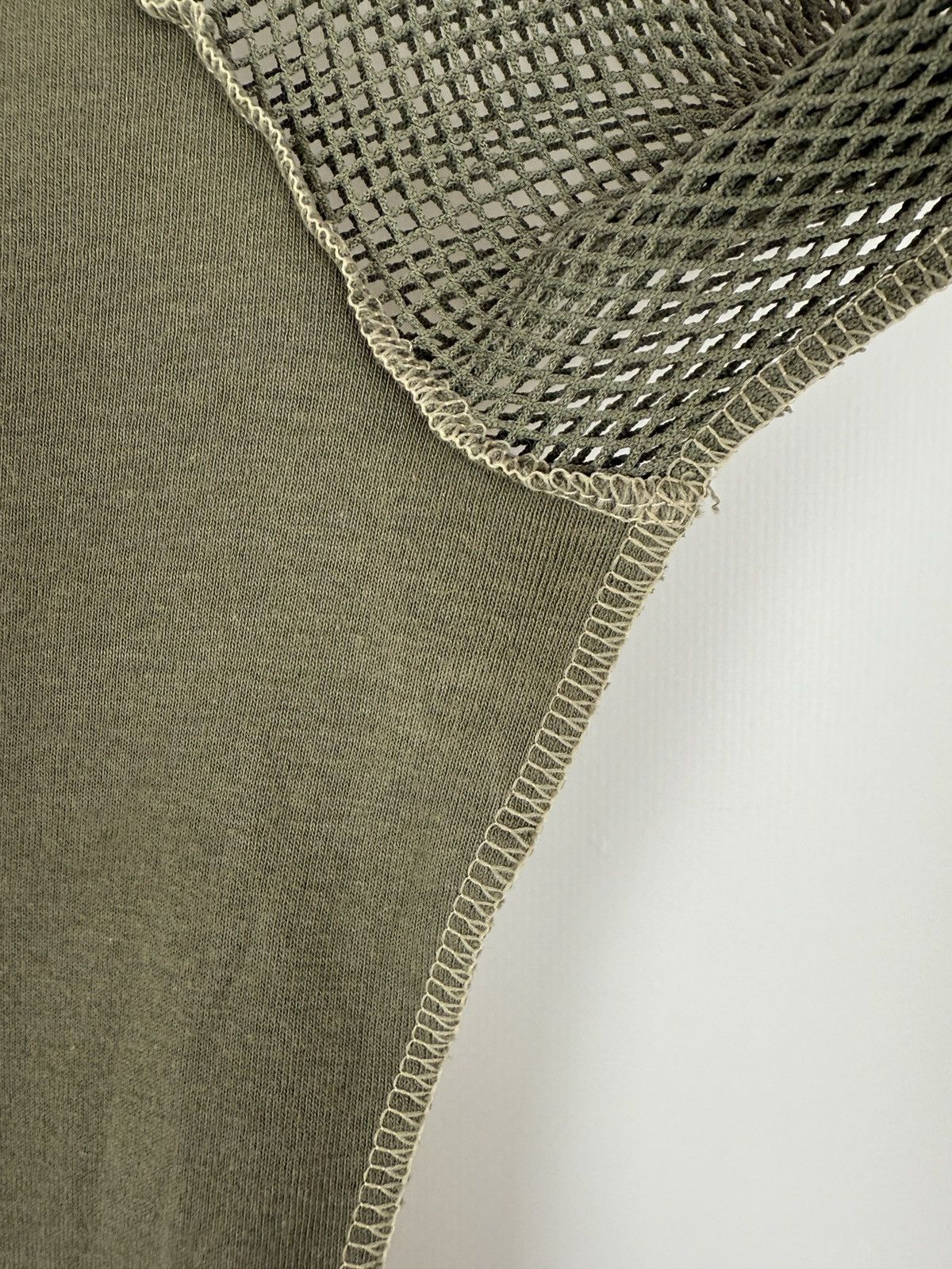 Vintage Y2K Vintage Military School NJ Mesh Sleeves Cotton Top XS Size XS / US 0-2 / IT 36-38 - 10 Thumbnail