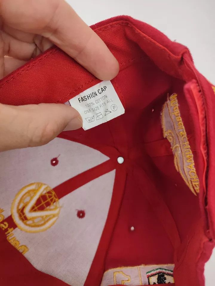 Ferrari Champion Michael Schumacher Ferrari Formula 1 Racing Cap Size ONE SIZE - 8 Thumbnail