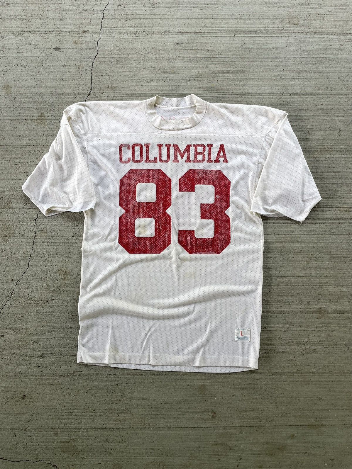Champion Vintage 1970s Champion Columbia Football Jersey Size US L / EU 52-54 / 3 - 1 Thumbnail