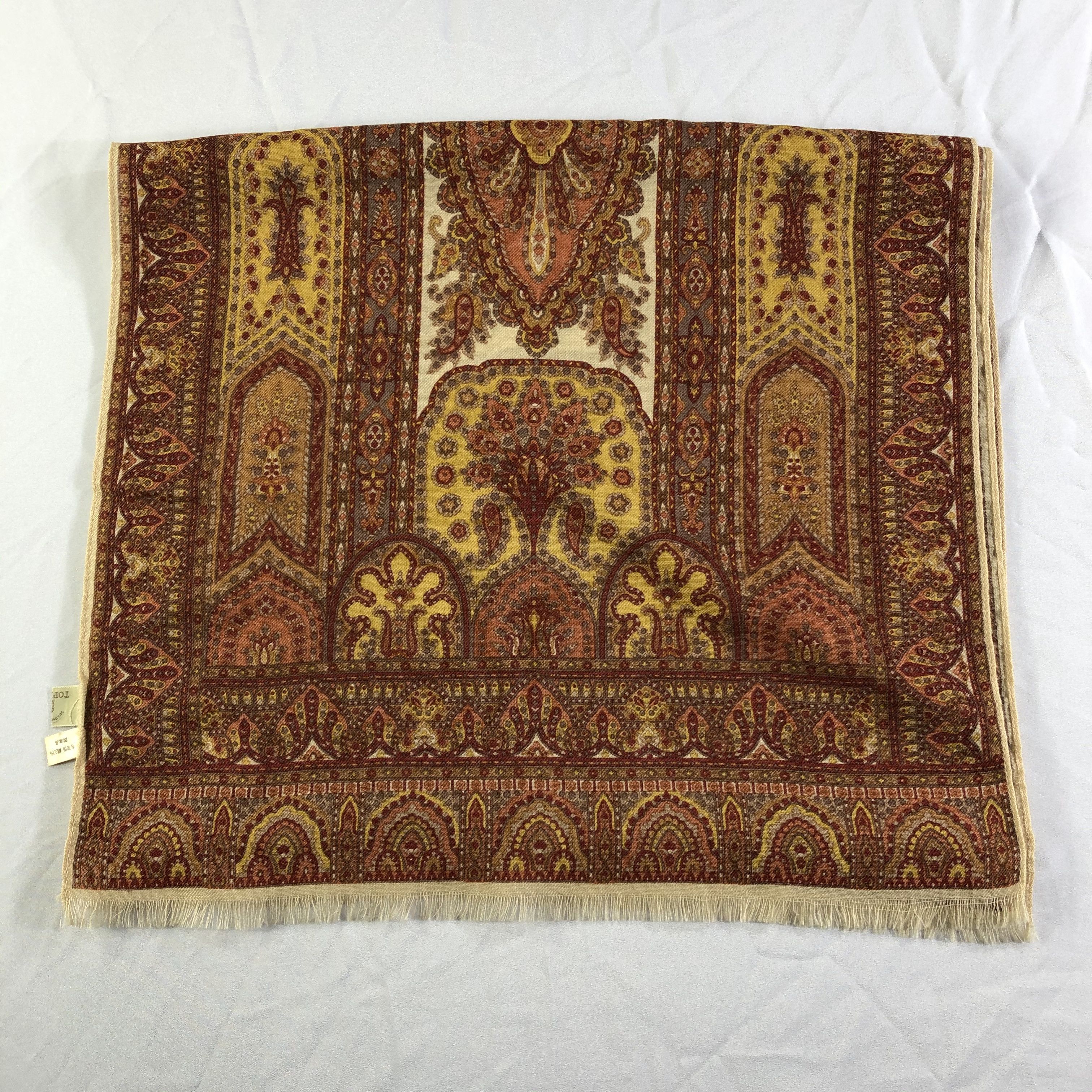 Vintage Vintage Topkapi Silk Scarf Size ONE SIZE - 2 Thumbnail