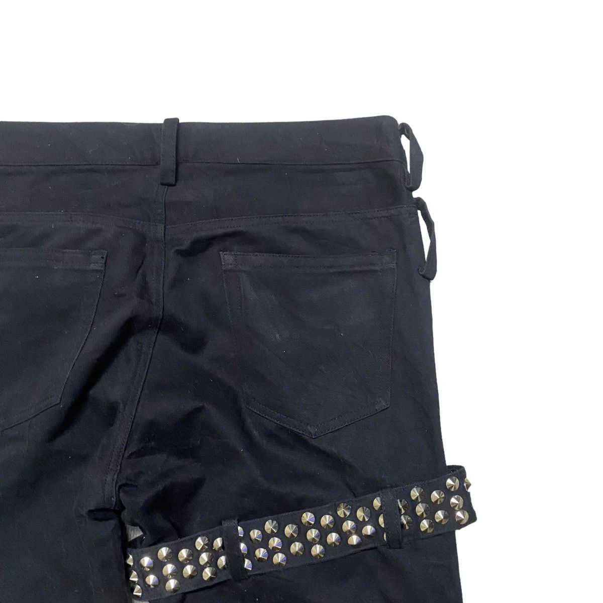 Japanese Brand Pillars Monkey Act Flare Pants Spike belted Size US 28 / EU 44 - 12 Thumbnail