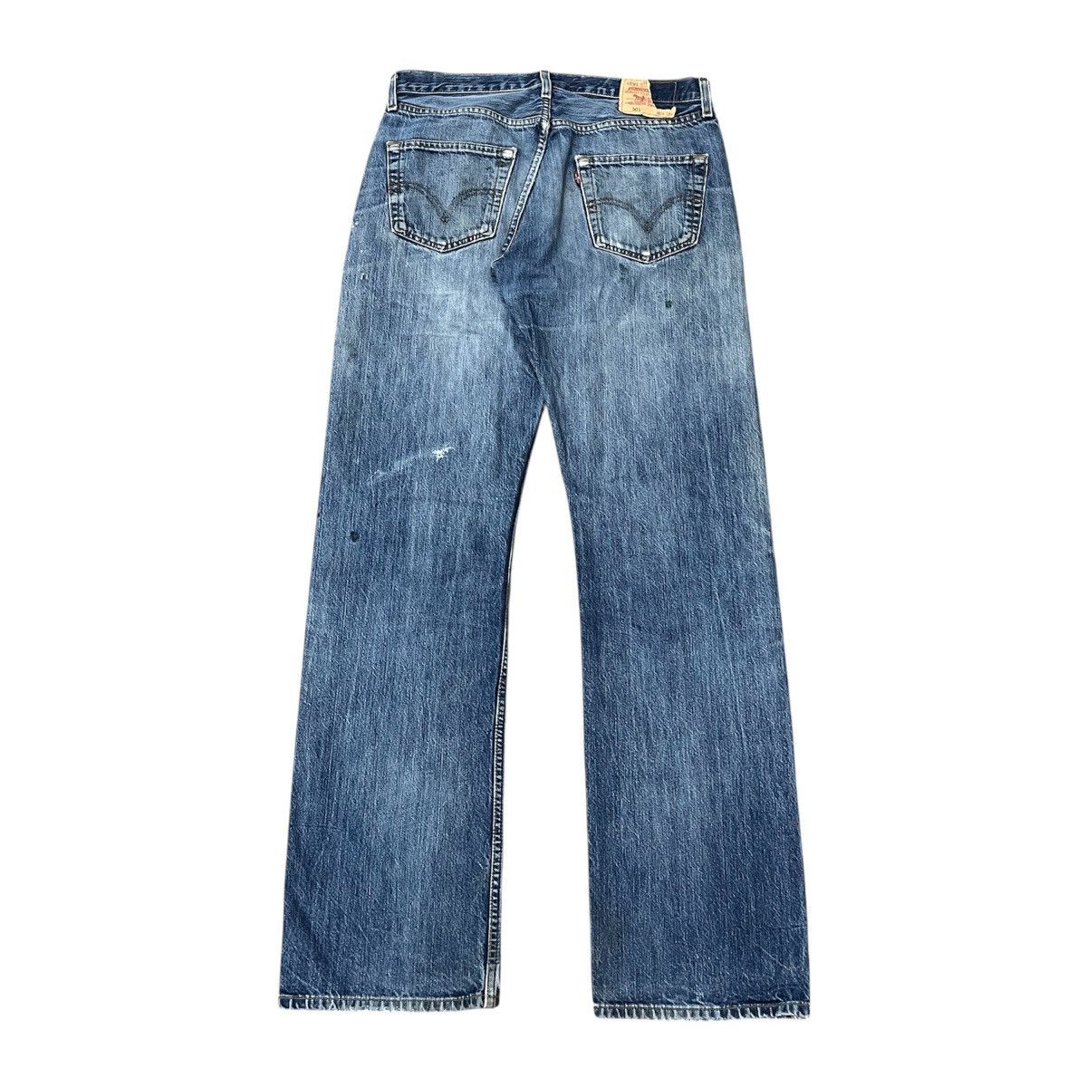 Levi's Vintage Clothing 2000s Levi's 501 Distresse Denim ifsixwasnine Size US 34 / EU 50 - 3 Thumbnail