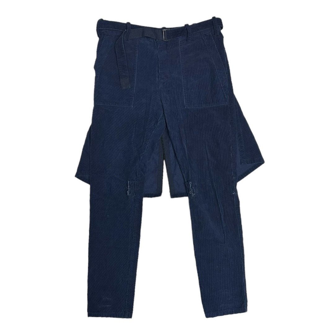 Sacai Archive Sacai Apron Pants Corduroy Pants Bondage Avant Garde Size US 34 / EU 50 - 2 Thumbnail