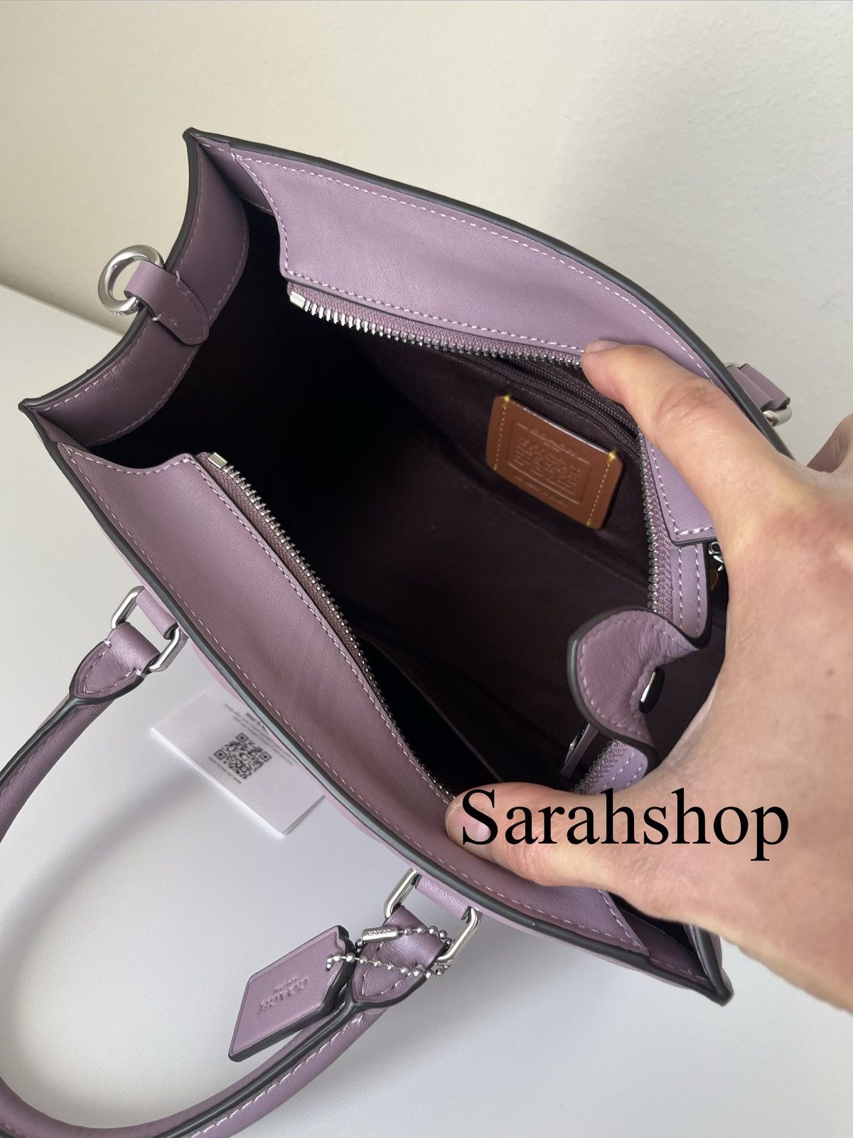 Coach Coach Maggie Small Tote Bag In Signature Leather Size ONE SIZE - 8 Thumbnail