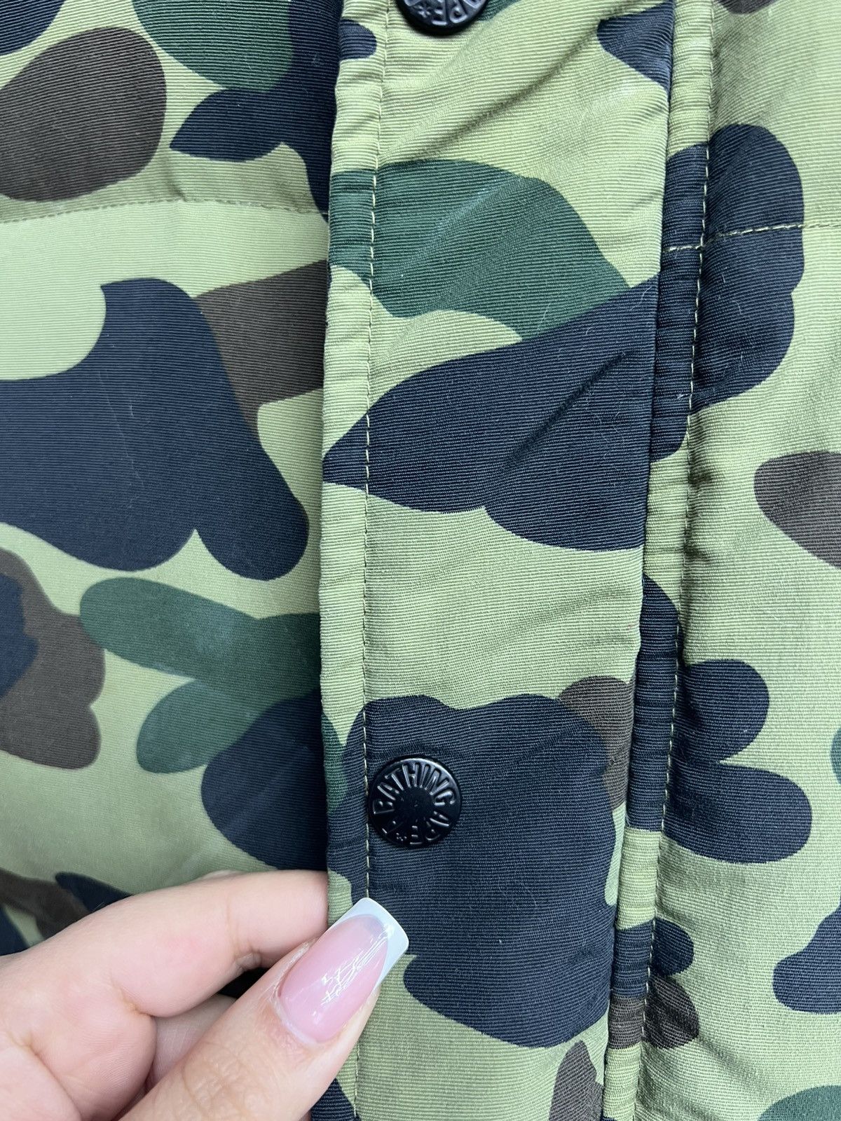 Bape Bape Green Camo Vest Size US M / EU 48-50 / 2 - 3 Thumbnail