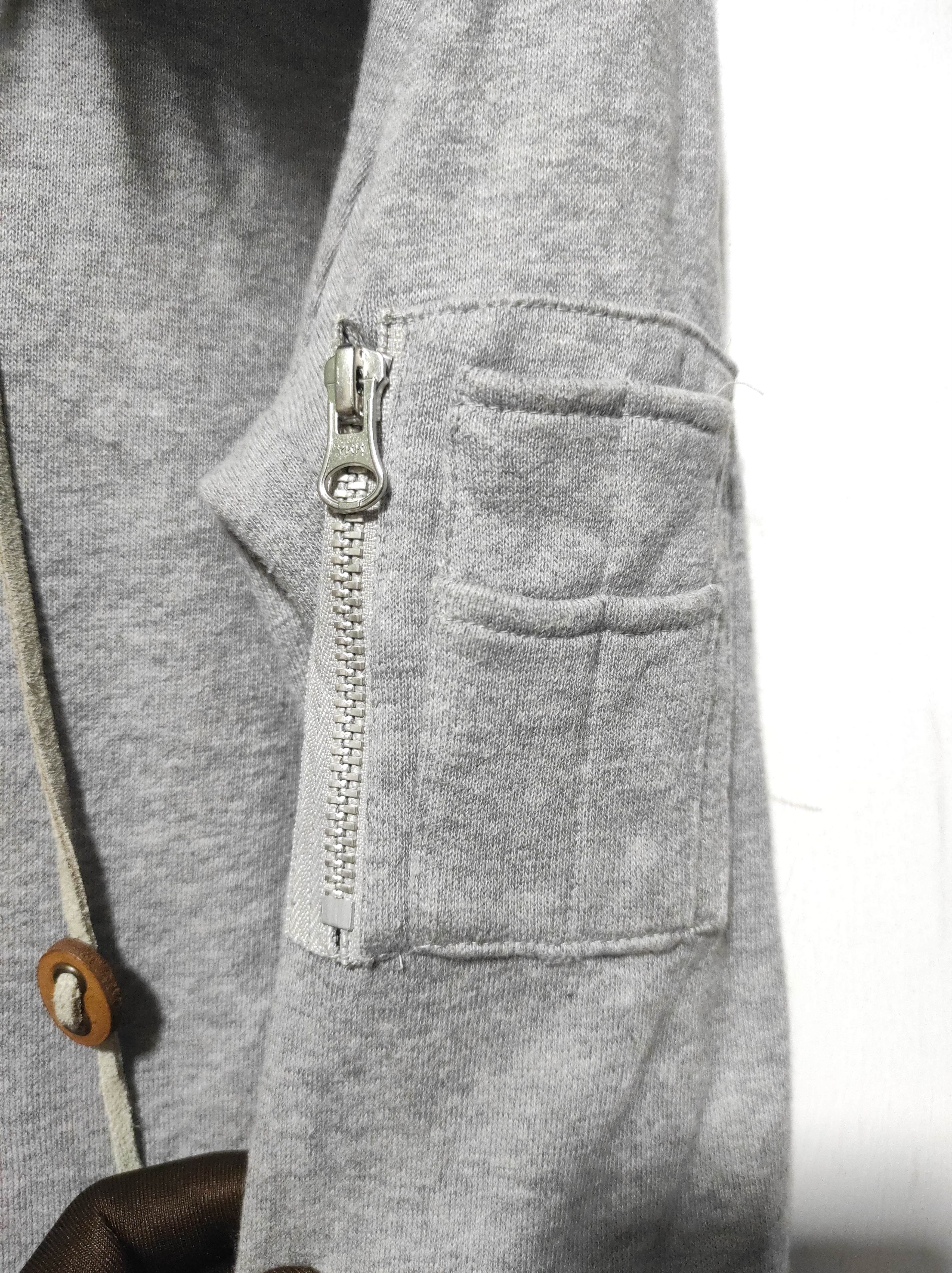 KEITAMARUYAMA Keita Maruyama Studded double Zip Fur Hoodie LGB i6w9 style Size US S / EU 44-46 / 1 - 6 Thumbnail