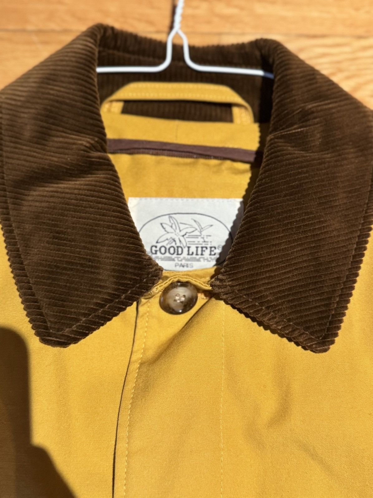 Other Good Life Paris Yellow Raincoat / Car Coat – 36 (Fits M-L) Size US M / EU 48-50 / 2 - 2 Thumbnail
