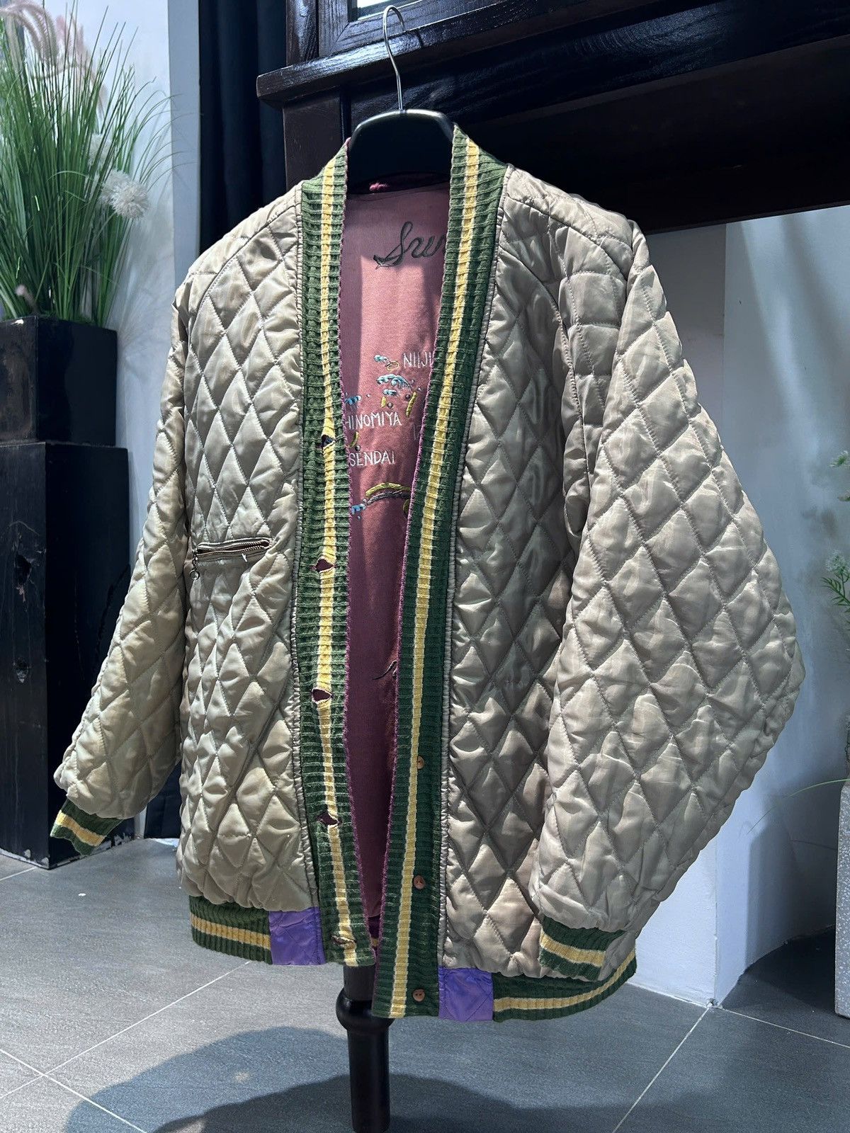 Kapital Kapital Velveteen J-Wave Souveir Cardigan Size US S / EU 44-46 / 1 - 1 Thumbnail