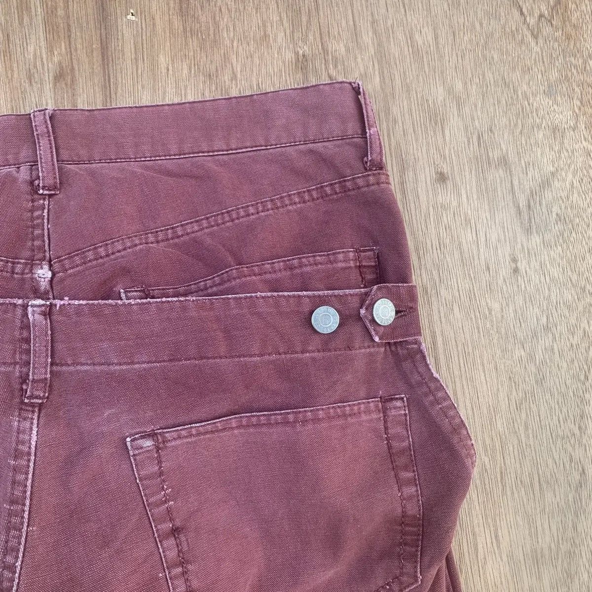 Japanese Brand × RAGEBLUE × Seditionaries 🍁GRAILS🍁RAGEBLUE JEANS FADED DOUBLEWAIST DUCK CANVAS PANTS Size US 32 / EU 48 - 12 Thumbnail