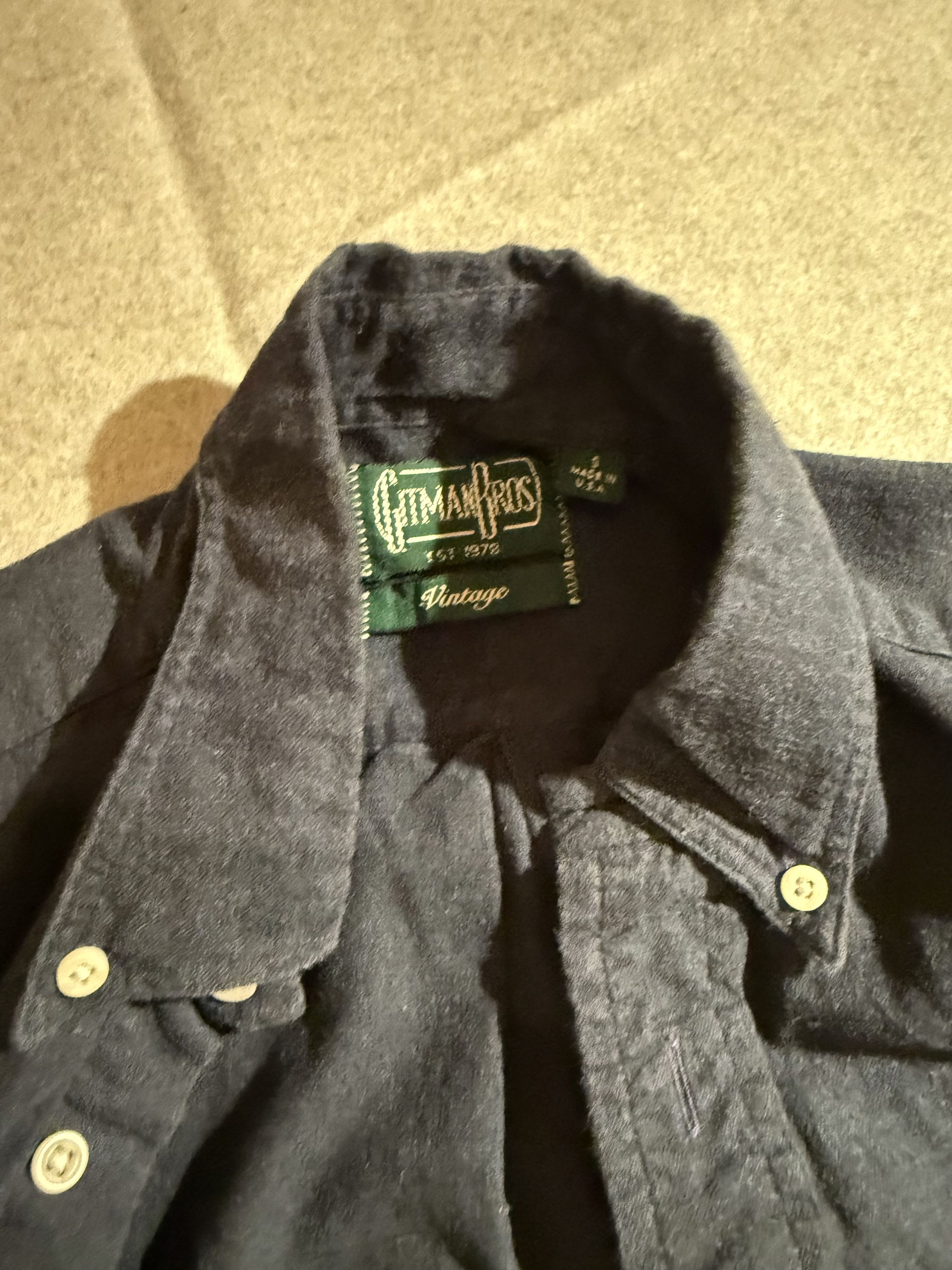 Gitman Bros. Vintage Navy Oxford shirt Size US S / EU 44-46 / 1 - 2 Thumbnail