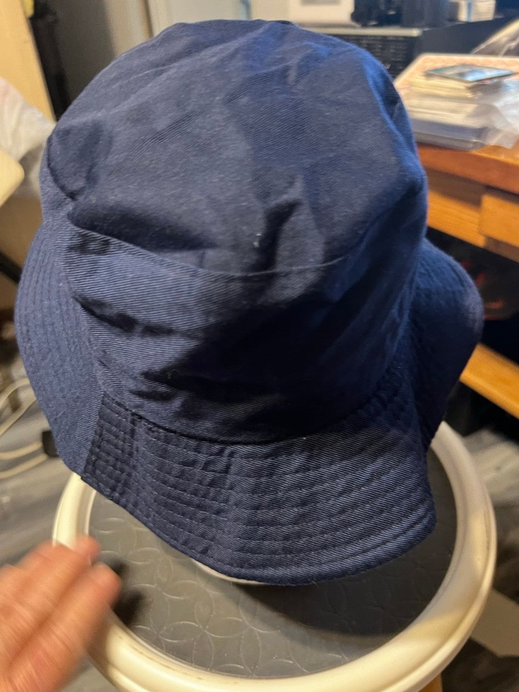The Unbranded Brand Women's Unbranded Navy Bucket Hat One Size Size ONE SIZE - 3 Thumbnail