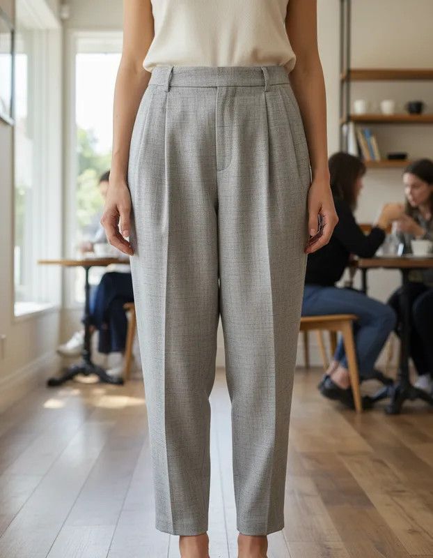 DKNY DKNY Tailored Modern Trousers –FASHIONELLA Size 24" / US 00 / IT 34 - 3 Thumbnail
