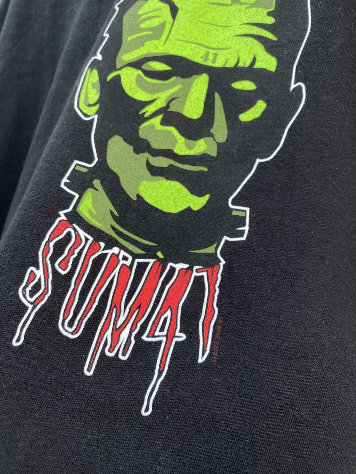 Band Tees Vintage Rare Sum 41 Frankenstein © 2003 Size US L / EU 52-54 / 3 - 5 Thumbnail