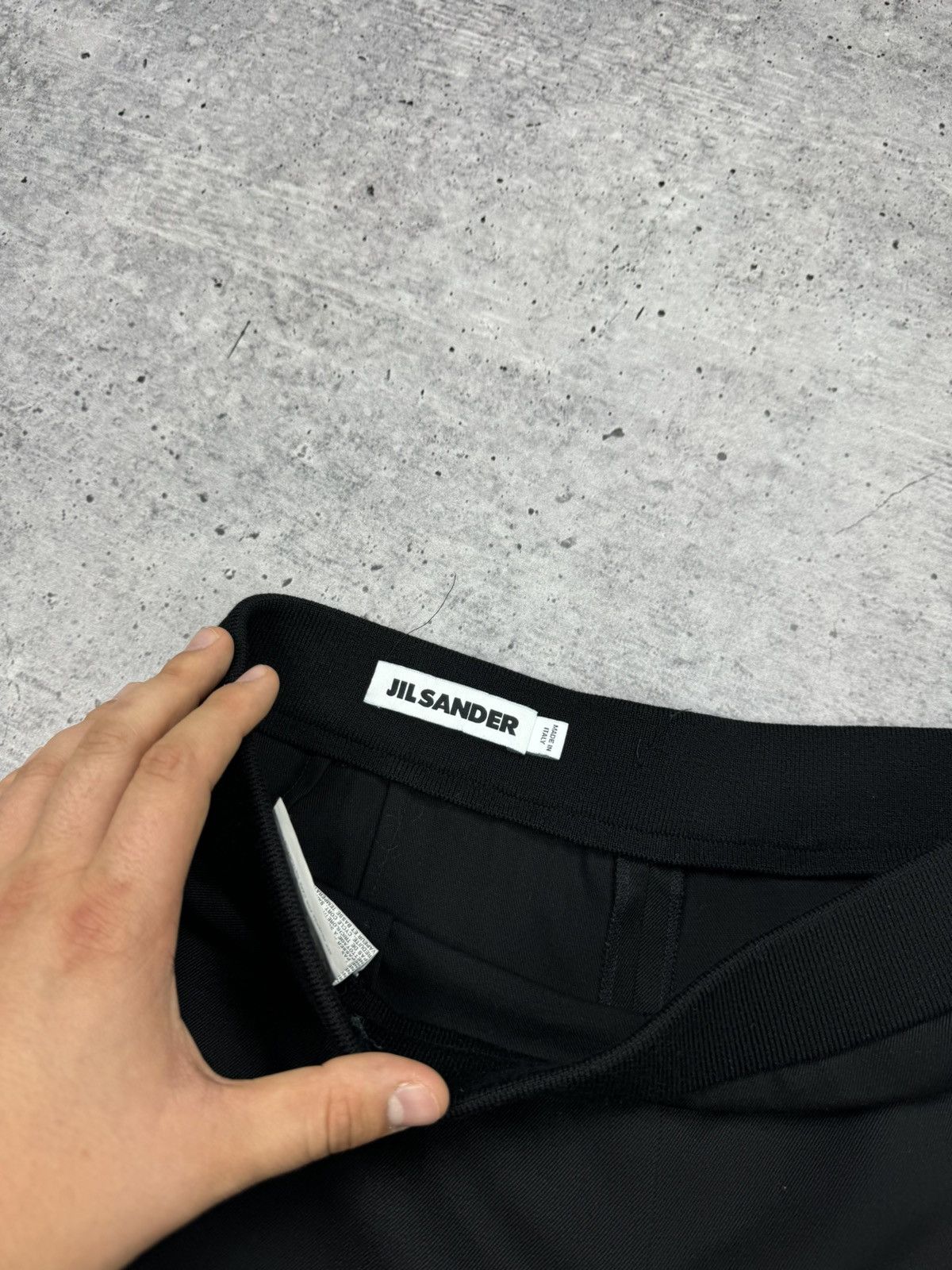 Designer × Jil Sander Vintage Jil Sander Luxury Y2K Style Black Zip Pants Trousers Size 27" / US 4 / IT 40 - 11 Thumbnail
