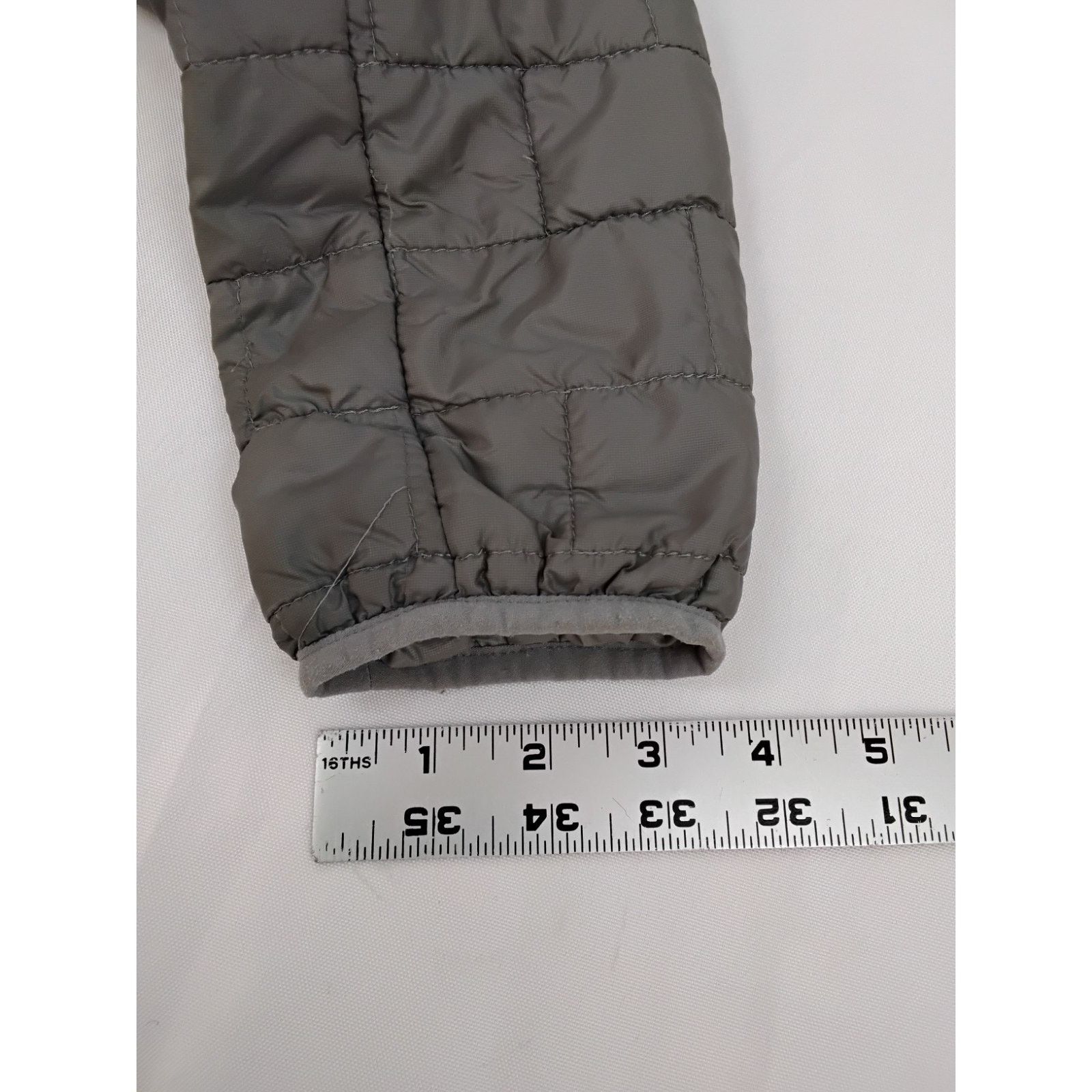 Patagonia Nano Puff Jacket Women\'s M Gray Full Zip Primaloft