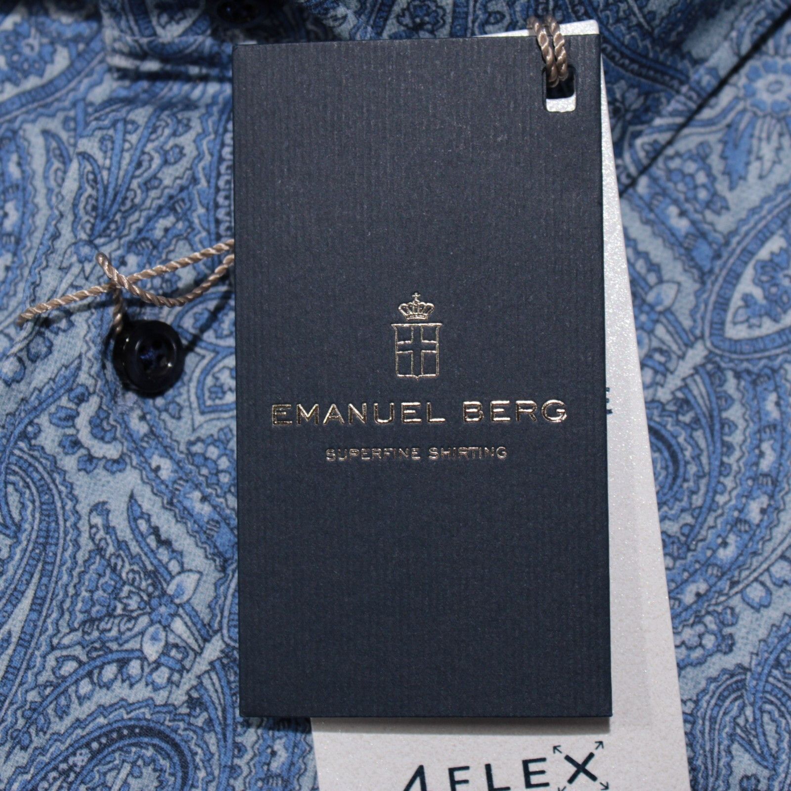 Other Emanuel Berg New with tags Shirt Size XL US In Blue Size US XL / EU 56 / 4 - 2 Thumbnail
