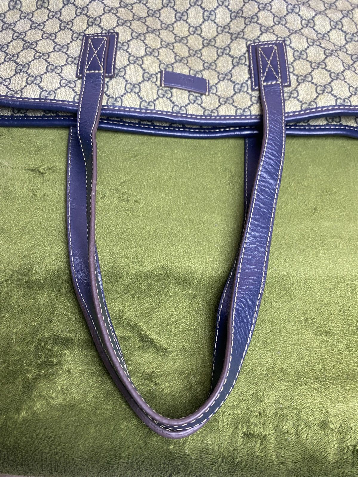 Gucci GUCCI GG Canvas with Leather Large tote bag Size ONE SIZE - 19 Thumbnail