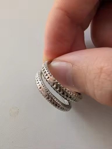 Vintage Horned Snake Adjustable Ring Size ONE SIZE - 5 Thumbnail