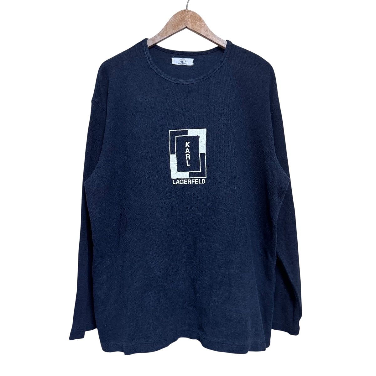 Karl Lagerfeld Karl Lagerfeld Box Logo Longsleeve Size US L / EU 52-54 / 3 - 1 Thumbnail