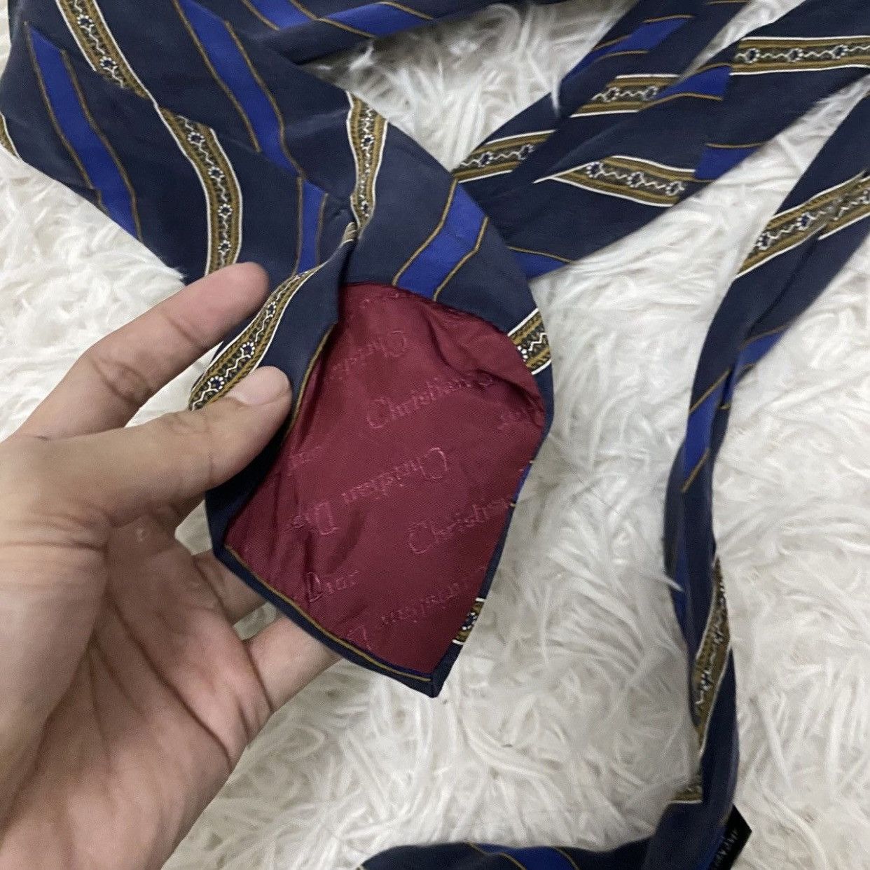 Christian Dior Monsieur 8 Pieces Luxury Tie For Sale Take All Size ONE SIZE - 6 Thumbnail