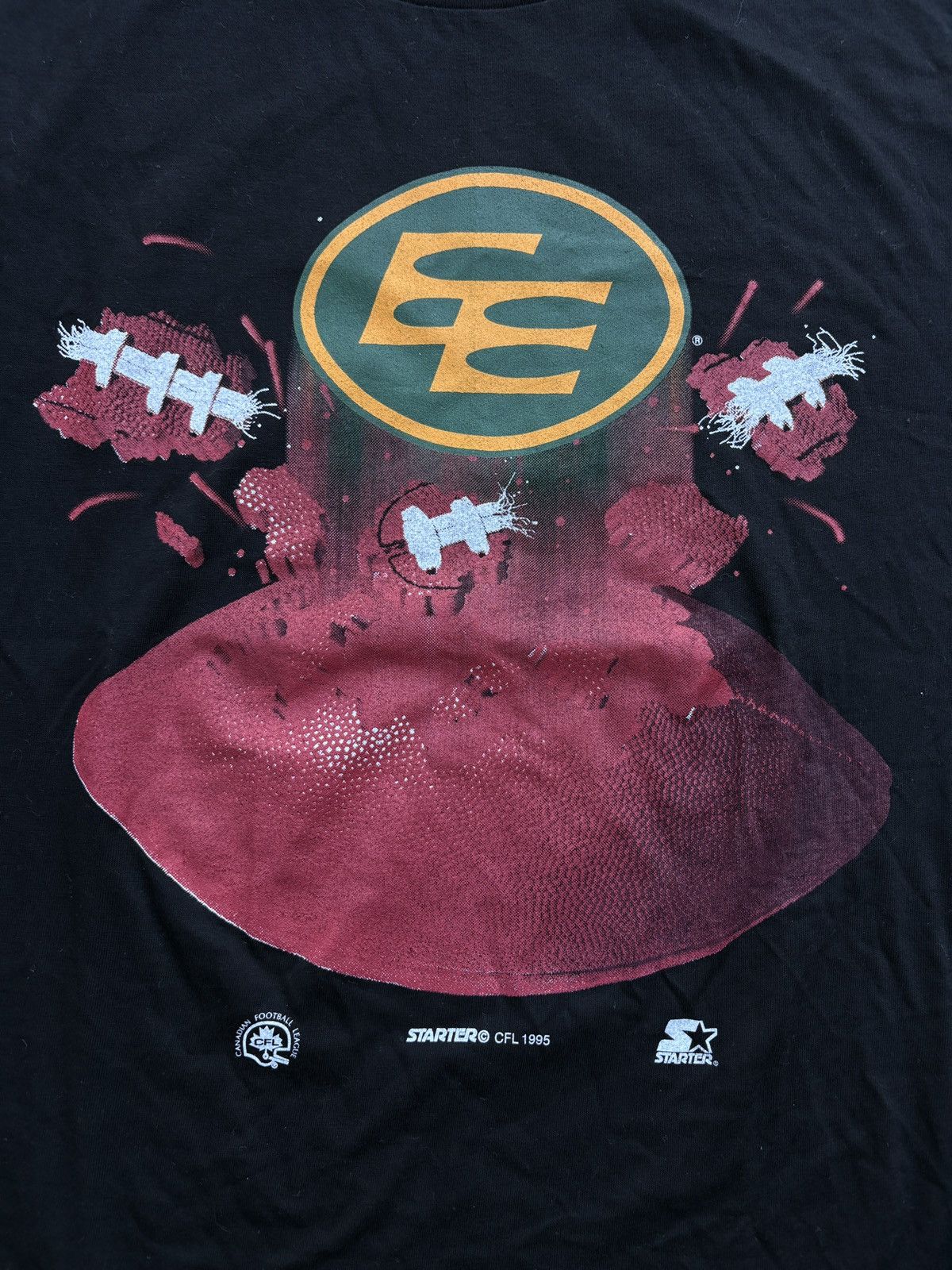NFL Vintage 1995 Starter CFL “Edmonton Eskimos” T-Shirt Size L Size US L / EU 52-54 / 3 - 5 Thumbnail