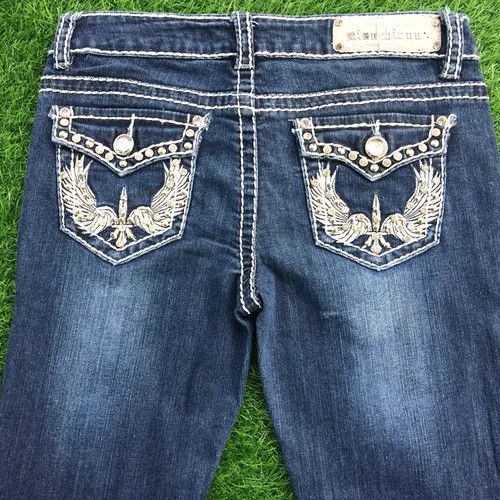 Japanese Brand × Vintage Women's low-rise jeans Size 30" / US 8 / IT 44 - 4 Thumbnail