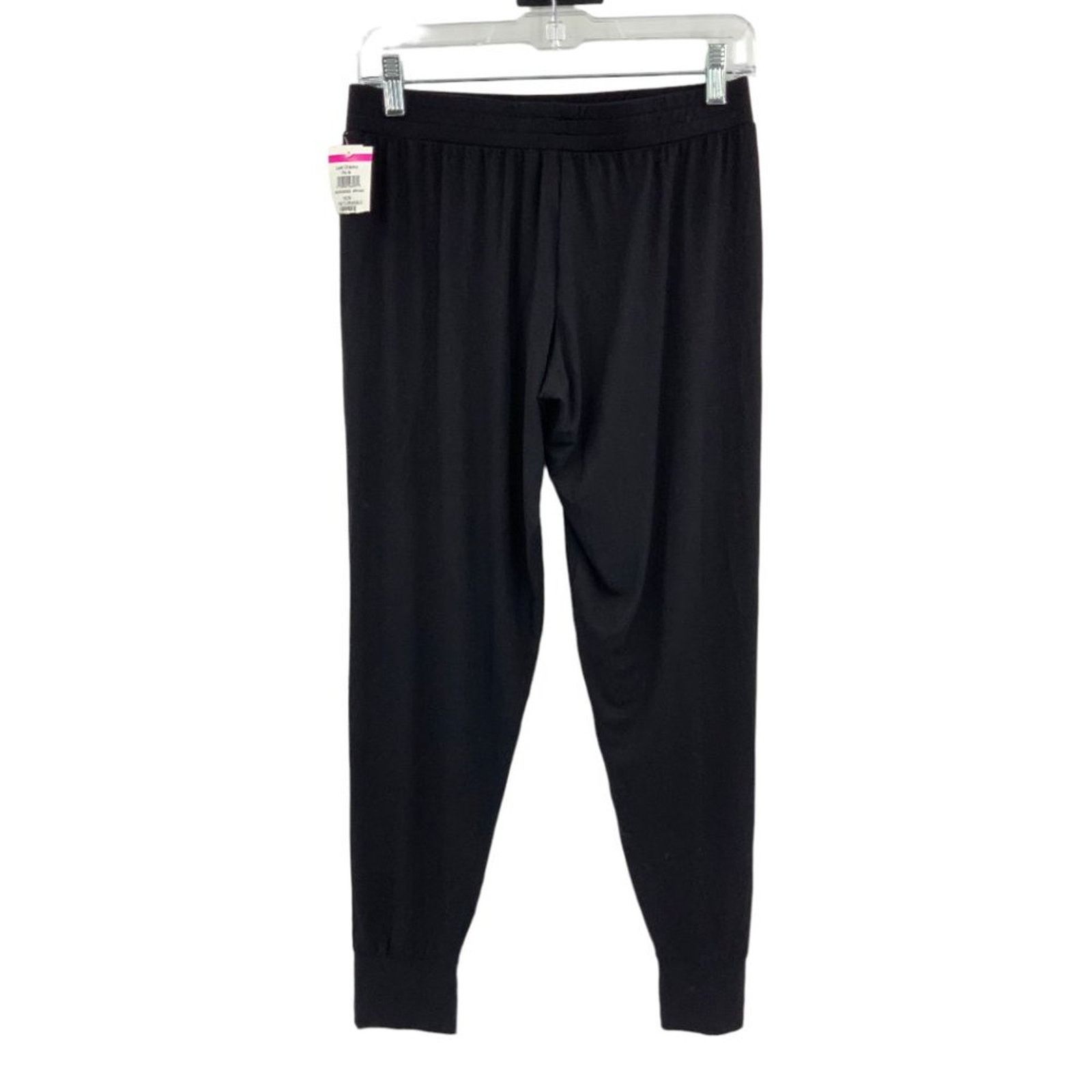 Nordstrom Nordstrom Black Jersey Knit Pull On Jogger Pants Small NWOT Size 27" / US 4 / IT 40 - 2 Thumbnail