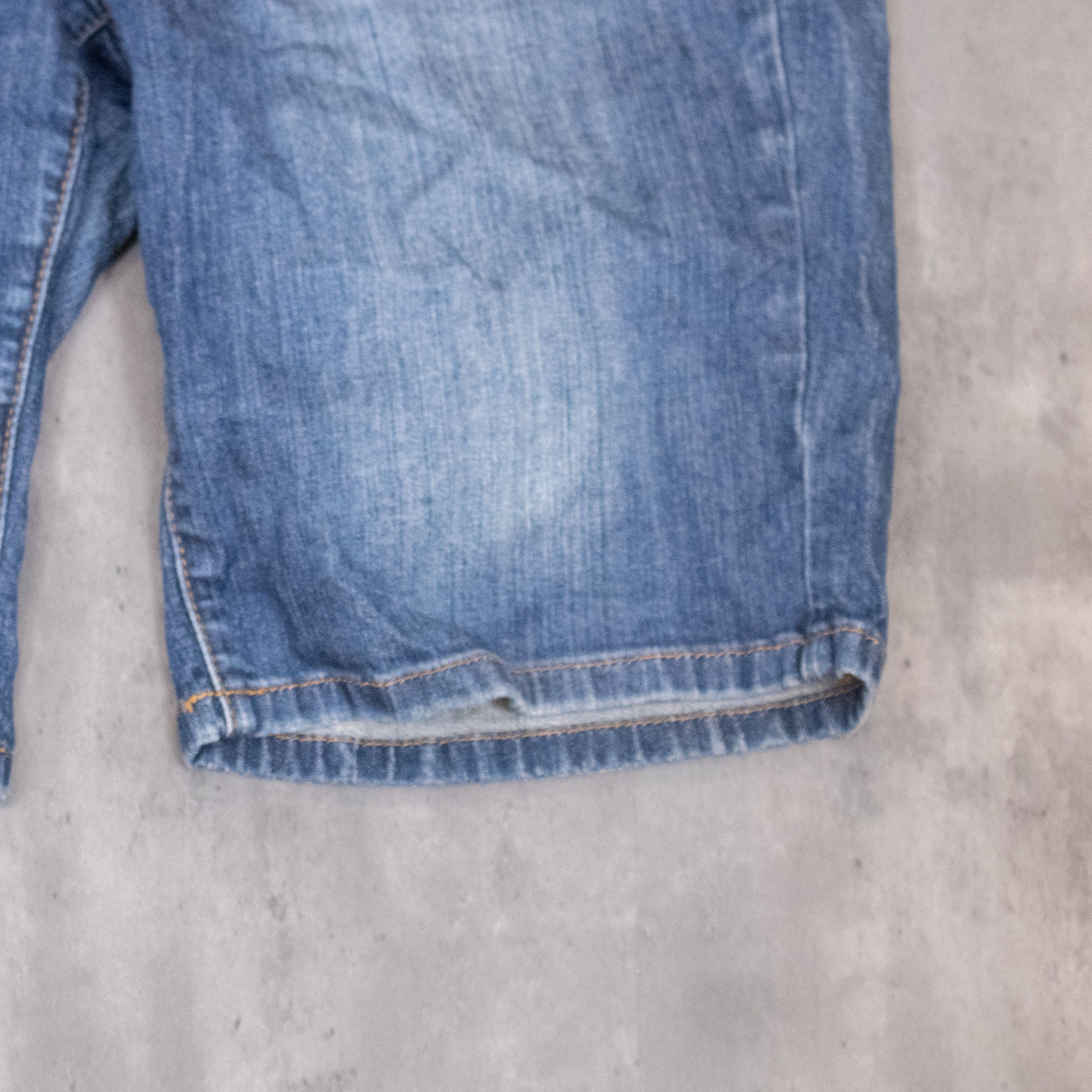 Tommy Hilfiger × Vintage Y2K Tommy Hilfigure Midwash Jort Jean Shorts Size US 34 / EU 50 - 4 Thumbnail