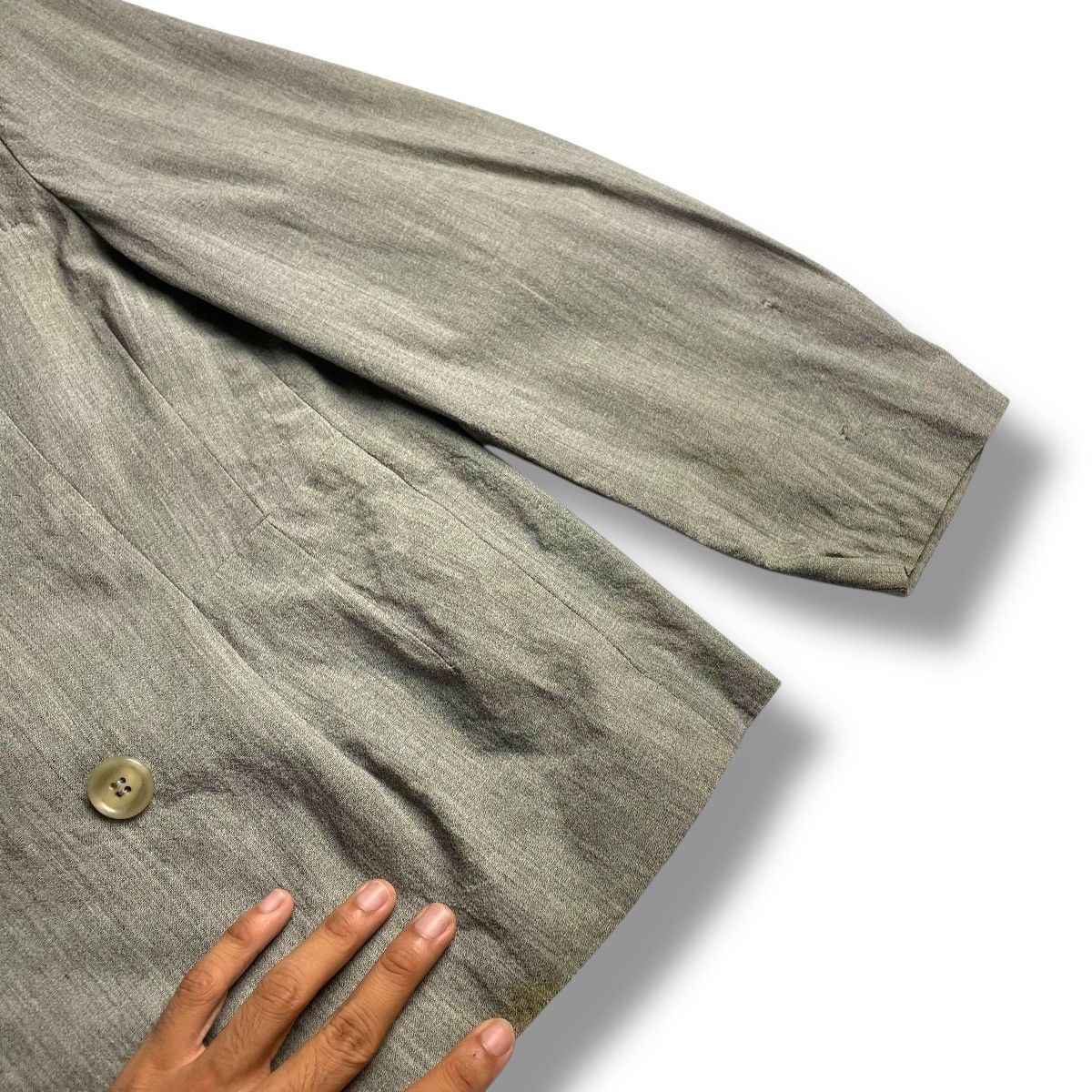 Yohji Yamamoto VINTAGE Y'S YOHJI YAMAMOTO WOOL BLAZER JACKET Size M / US 6-8 / IT 42-44 - 8 Thumbnail