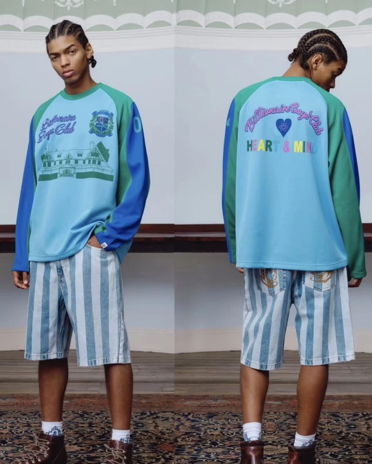 Billionaire Boys Club BILLIONAIRE BOYS CLUB Casual Long-Sleeve Hockey Jersey Size US XL / EU 56 / 4 - 7 Thumbnail