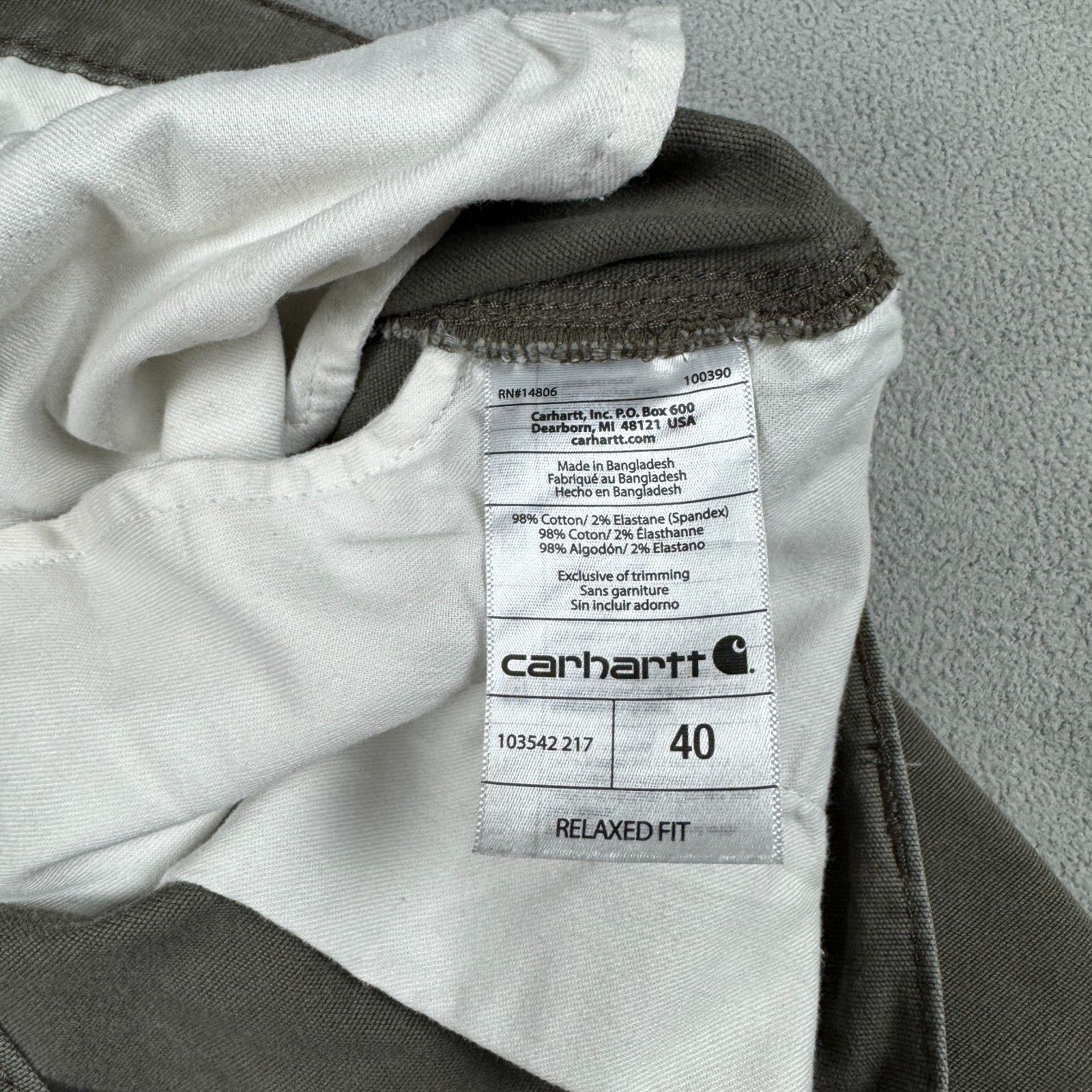 Carhartt Carhartt Cargo Shorts 40 VTG Khaki Canvas Workwear Rugged Size US 40 / EU 56 - 4 Thumbnail