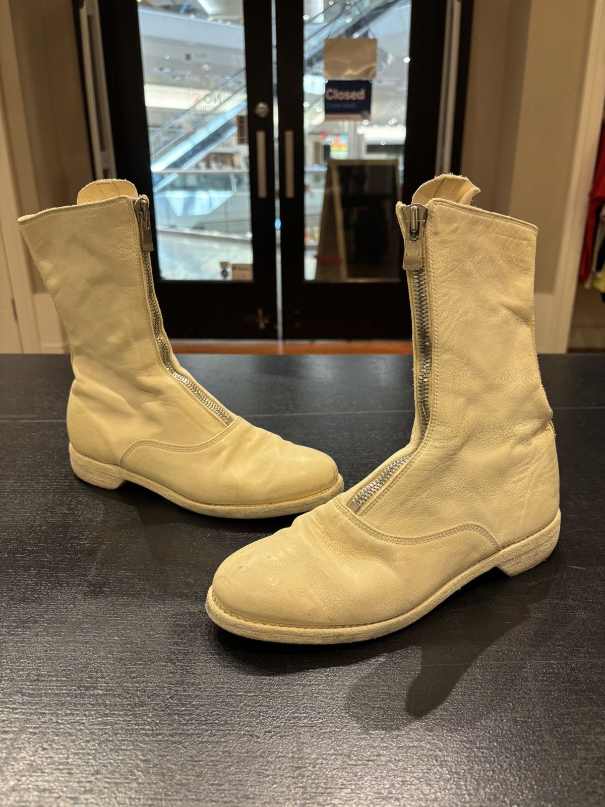 Guidi Guidi Front Zip High Top Leather Boots Size US 5.5 / IT 35.5 - 1 Thumbnail