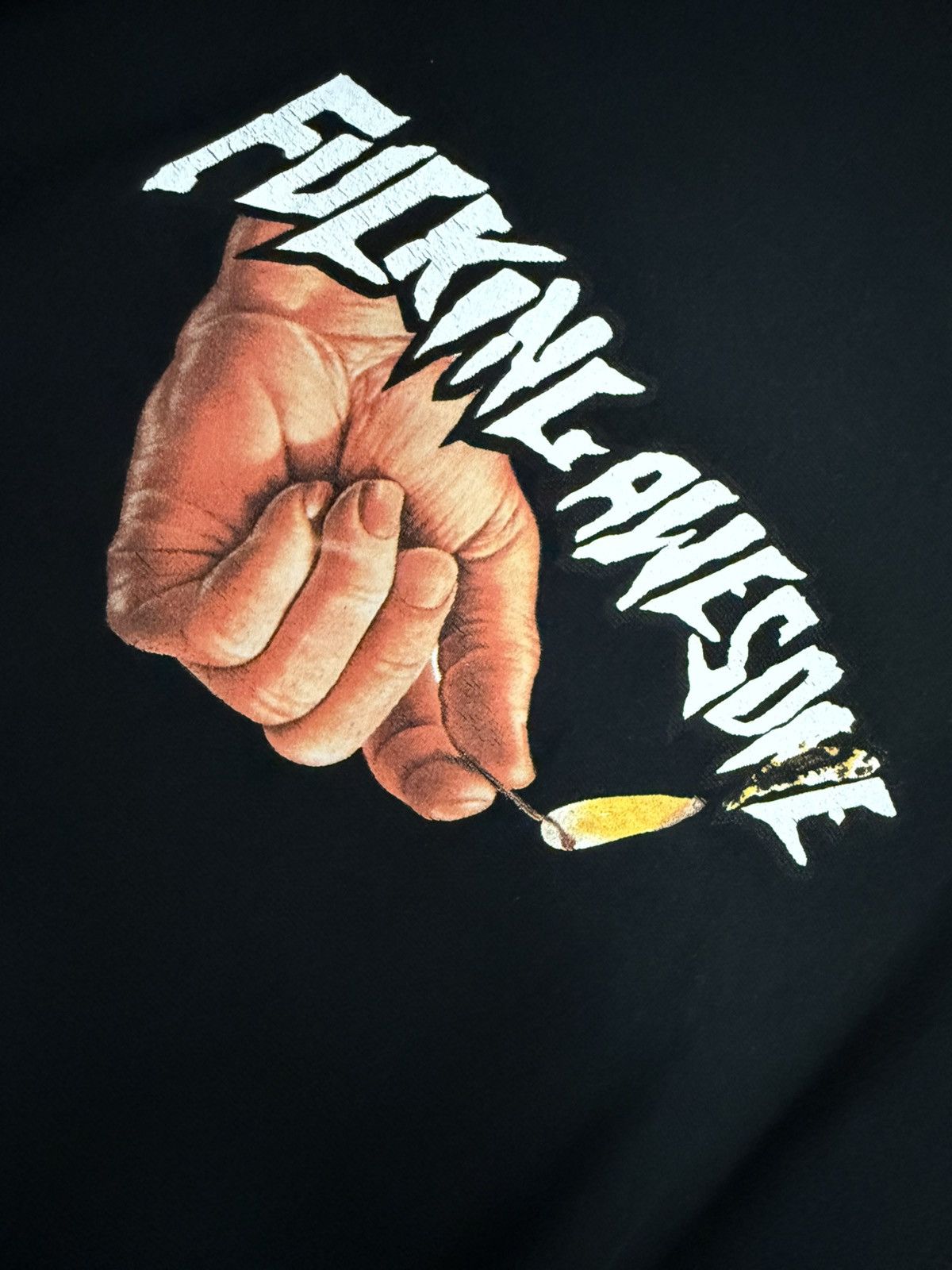 Fucking Awesome match hooded sweatshirt