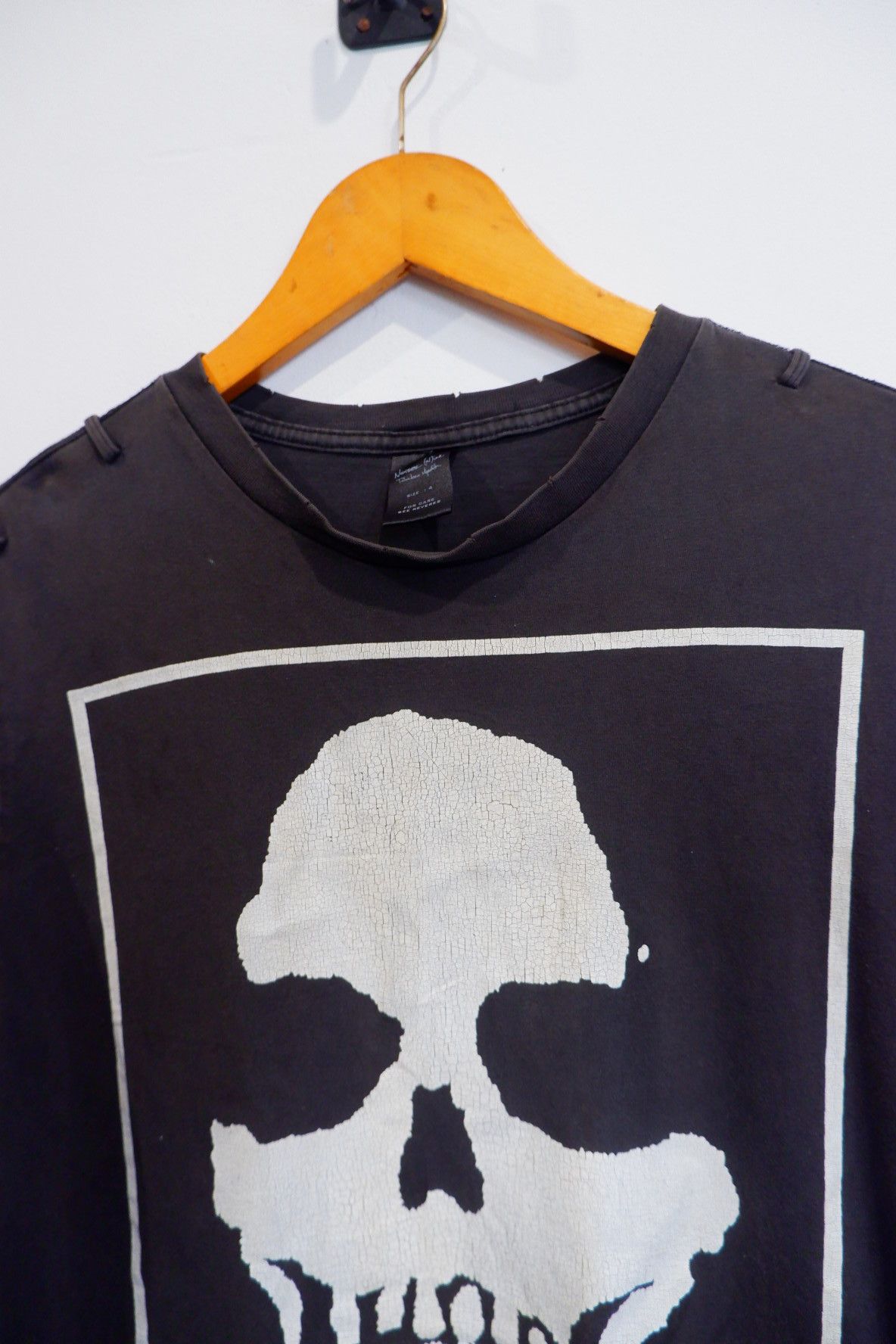 Number (N)ine Number Nine Charles Manson Skeleton T shirt Fit L Size US XL / EU 56 / 4 - 4 Thumbnail